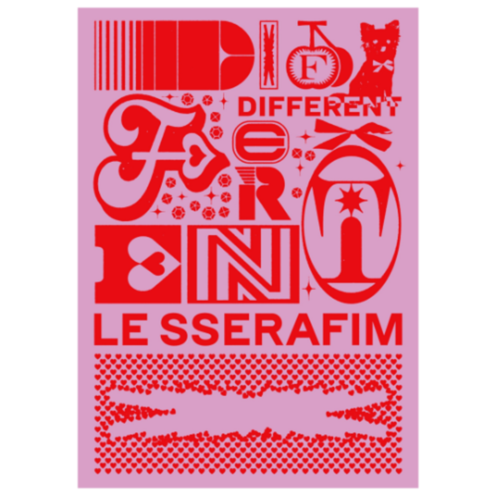 Le Sserafim LE SSERAFIM - Japan 4th Single - DIFFERENT (Limited - NOSTALGIC YLANG)