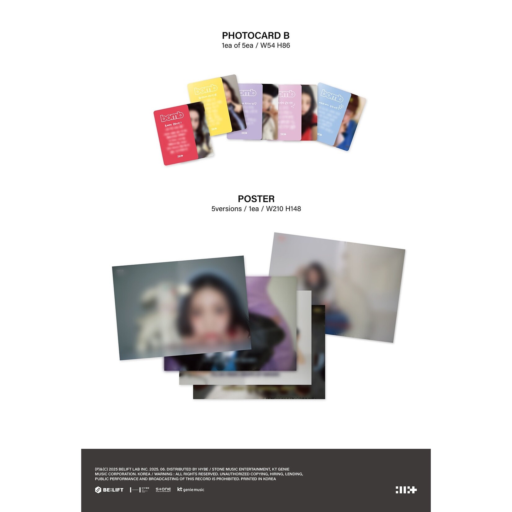 ILLIT ILLIT - 3RD MINI ALBUM [bomb] (GLLIT ver.)