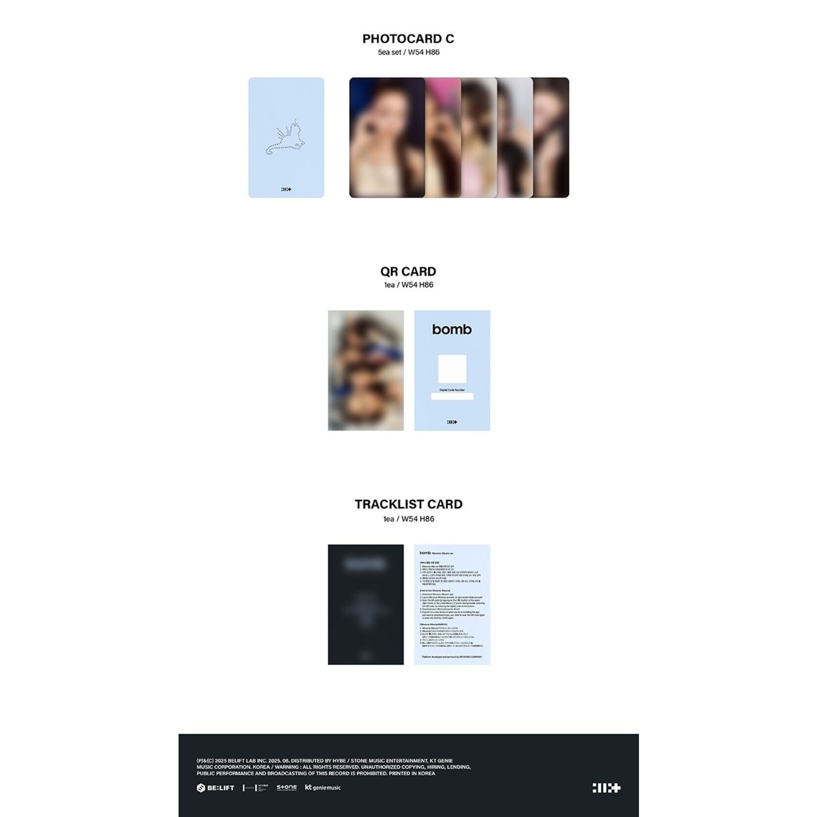 ILLIT ILLIT - 3RD MINI ALBUM [bomb] (Weverse Albums ver.)