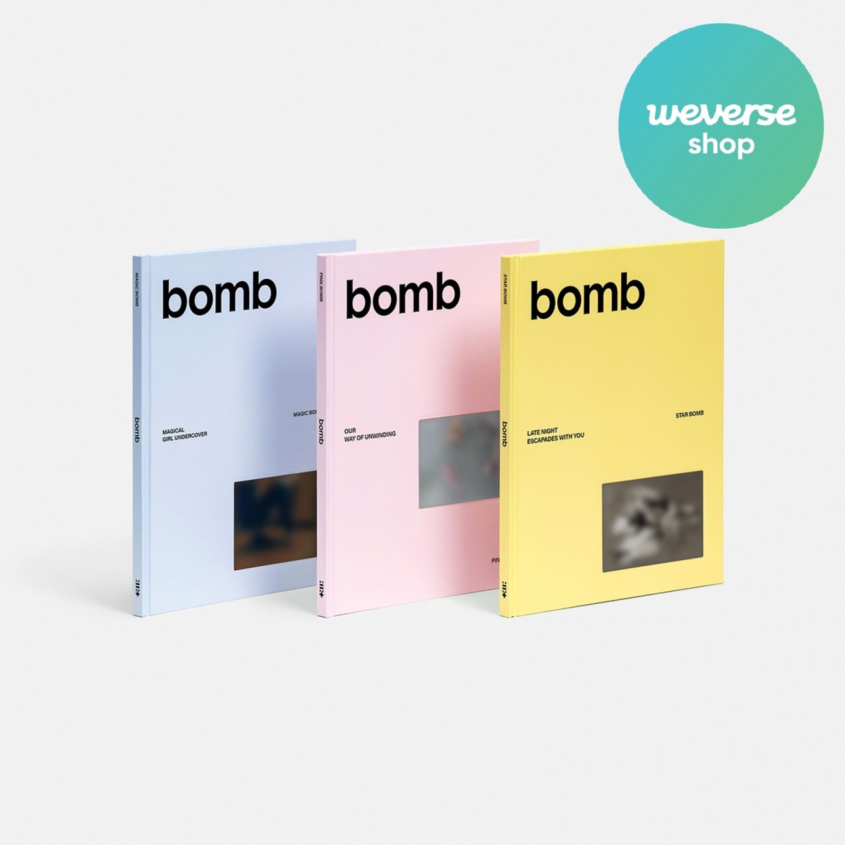 ILLIT ILLIT - 3rd Mini Album 'bomb' (Photobook ver.) + Weverse Gift (WS)