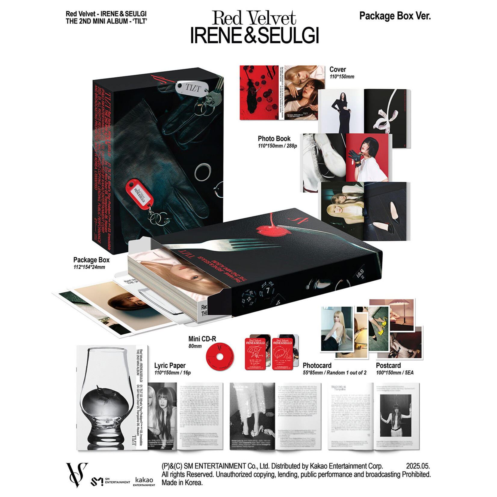 Red Velvet RED VELVET - IRENE & SEULGI - 2ND MINI ALBUM [TILT] (PACKAGE VER.)