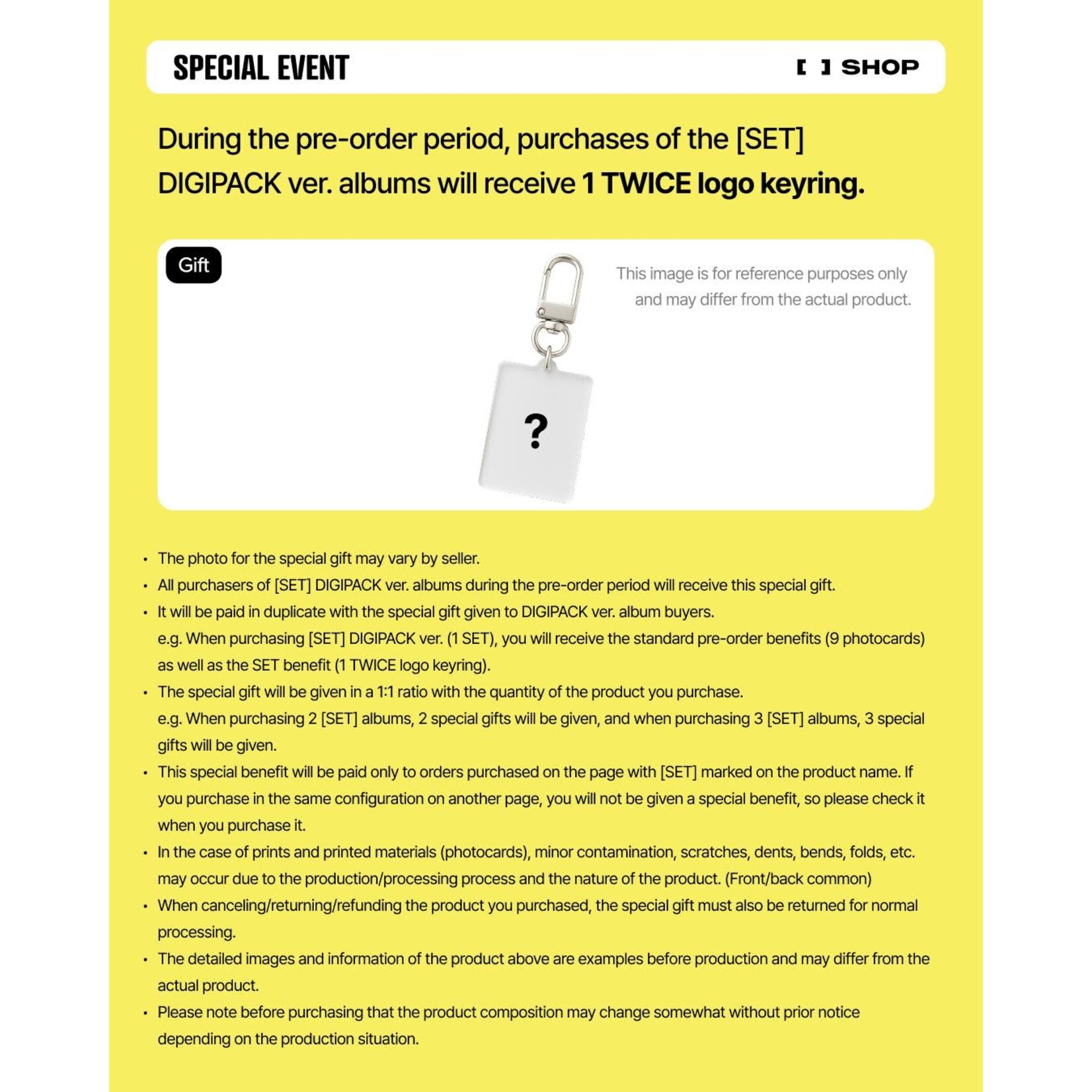 Twice TWICE - 4TH FULL ALBUM THIS IS FOR (DIGIPACK Ver.) + Random Photocard (FANS SHOP)
