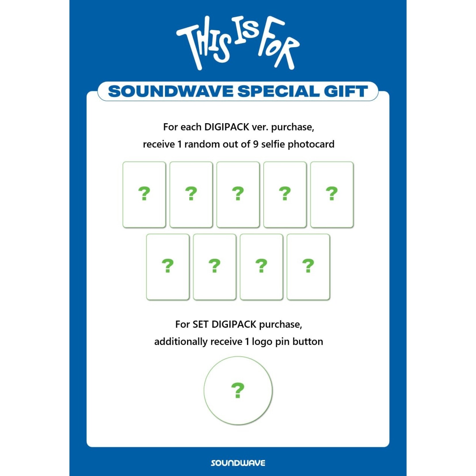 Twice TWICE - 4TH FULL ALBUM "THIS IS FOR" (DIGIPACK ver.) + Random Photocard (SW)