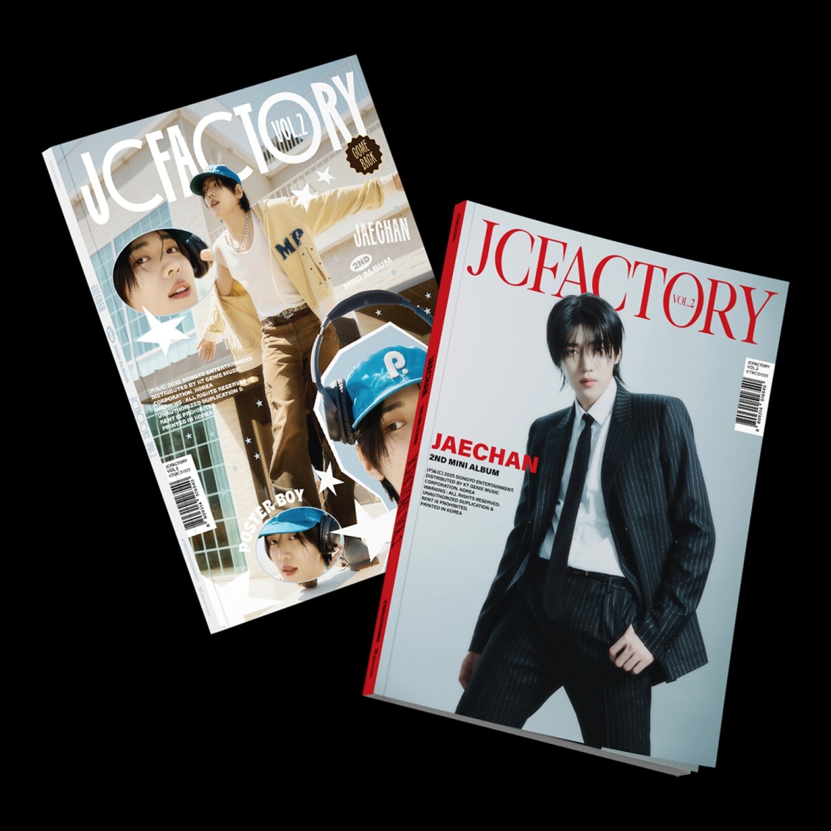 DKZ JAECHAN - 2ND MINI ALBUM [JCFACTORY_VOL.2] (Poster ver./ Boy ver.)
