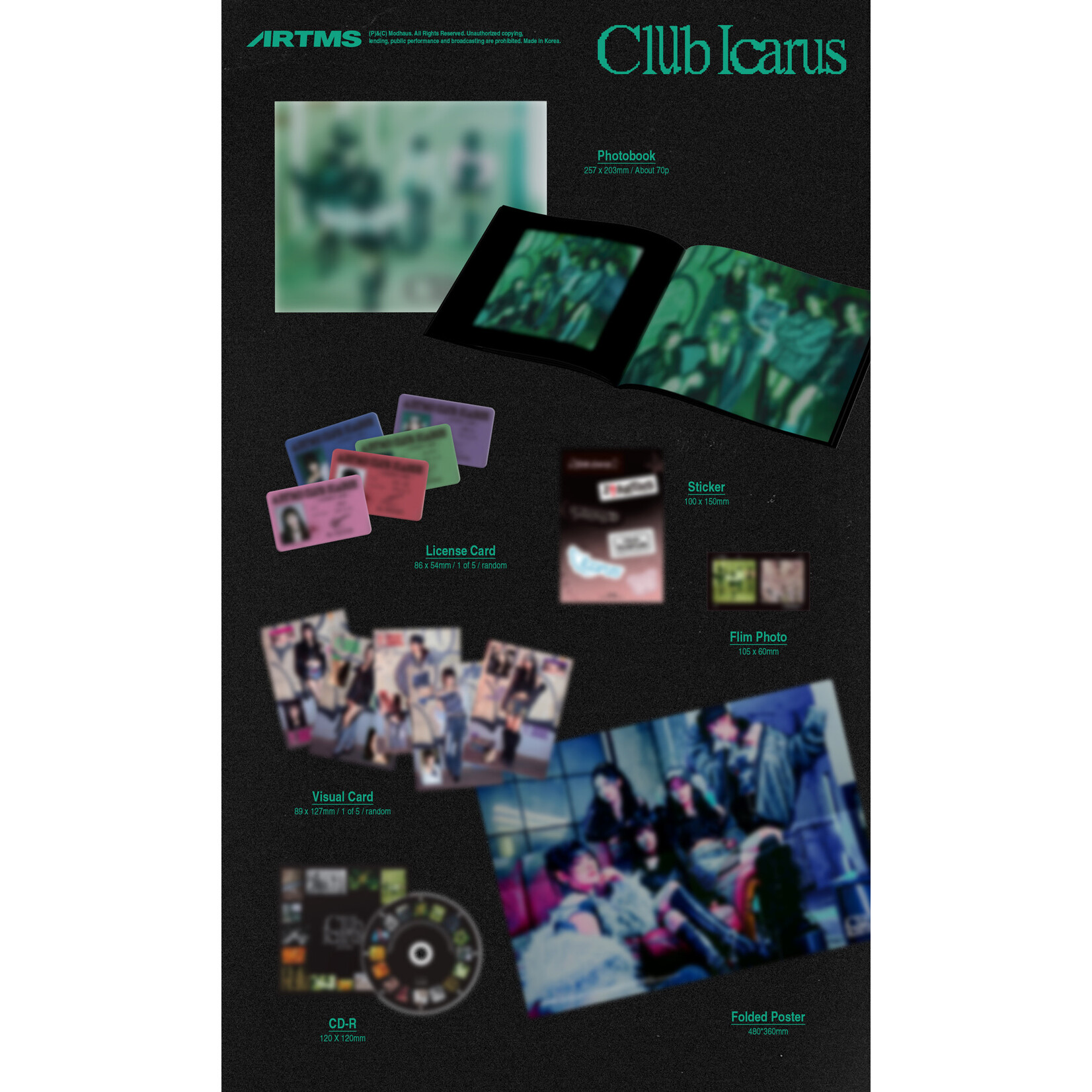 ARTMS ARTMS - 1ST MINI ALBUM [CLUB ICARUS] (Aver)