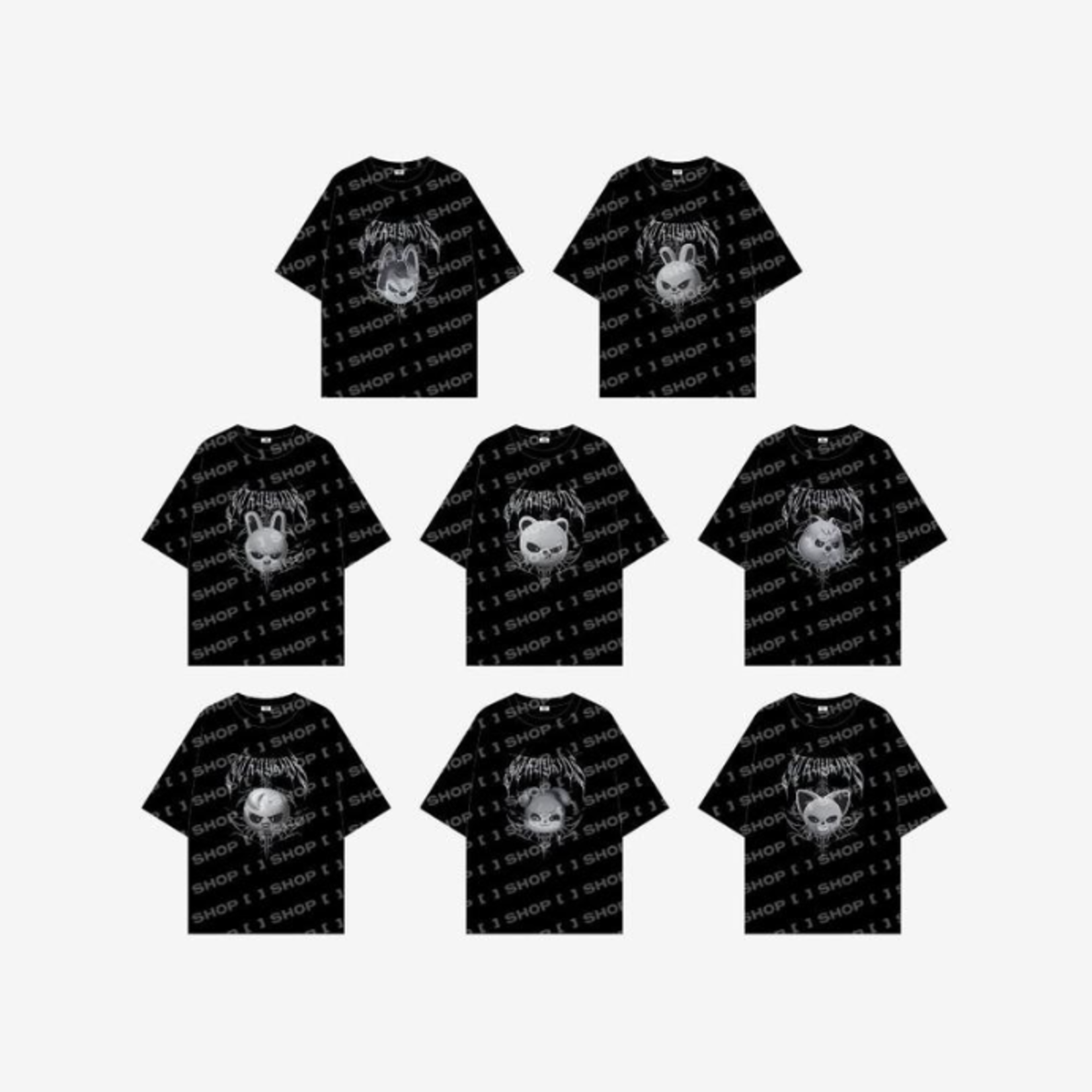 Stray Kids Stray Kids - EVIL SKZOO T-SHIRT - World Tour 'dominATE'
