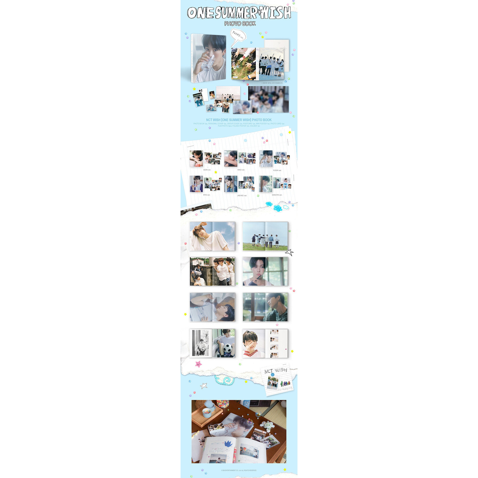 NCT NCT WISH - [ONE SUMMER WISH] MD : PHOTO BOOK