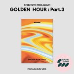 ATEEZ ATEEZ - 12th Mini Album [GOLDEN HOUR : Part.3] (POCAALBUM ver.) + Random Photocard (SW)