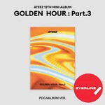 ATEEZ ATEEZ - 12th Mini Album [GOLDEN HOUR : Part.3] (POCAALBUM ver.) + Random Photocard (EVERLINE)