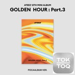 ATEEZ ATEEZ - 12th Mini Album [GOLDEN HOUR : Part.3] (POCAALBUM ver.) + Random Photocard (TOKTOQ)