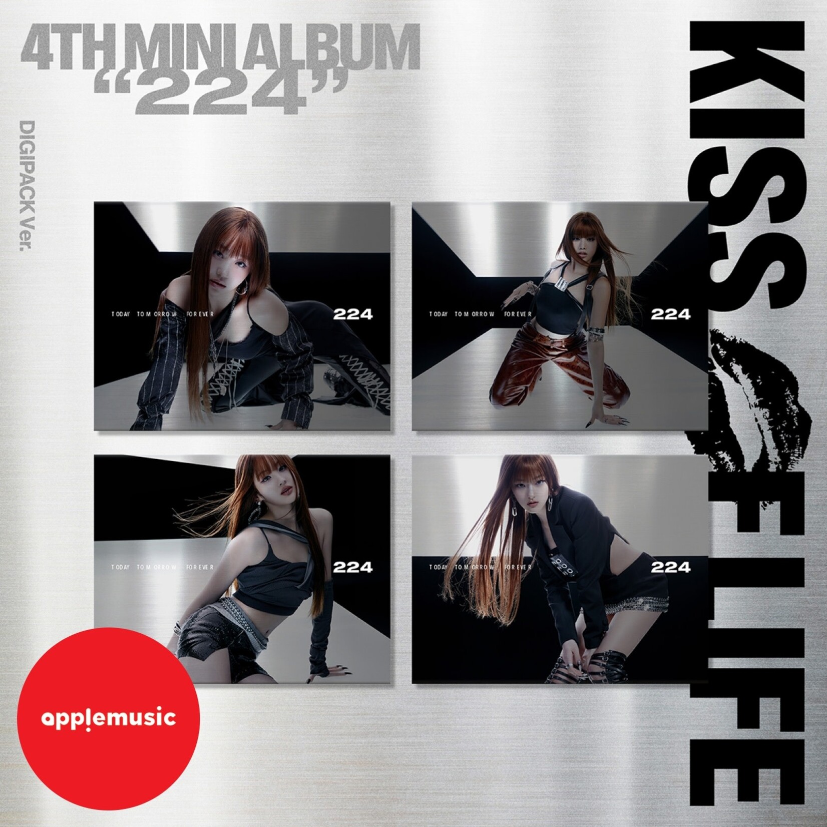 KISS OF LIFE KISS OF LIFE - 4TH MINI ALBUM [224] (Digipack Ver.) + Random Photocard (AppleMusic)