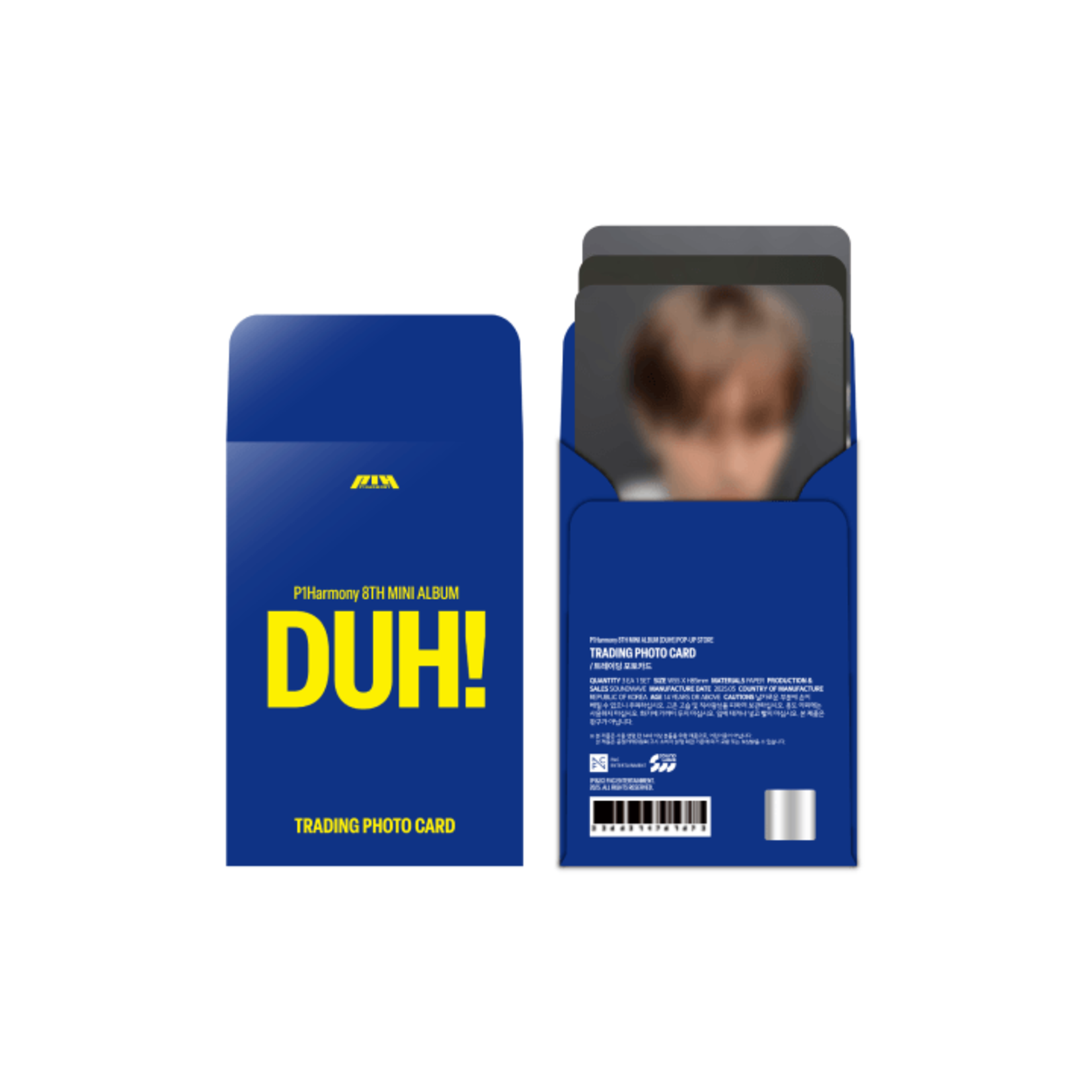 P1Harmony P1Harmony - 8th Mini Album [DUH!] MD : TRADING PHOTO CARD
