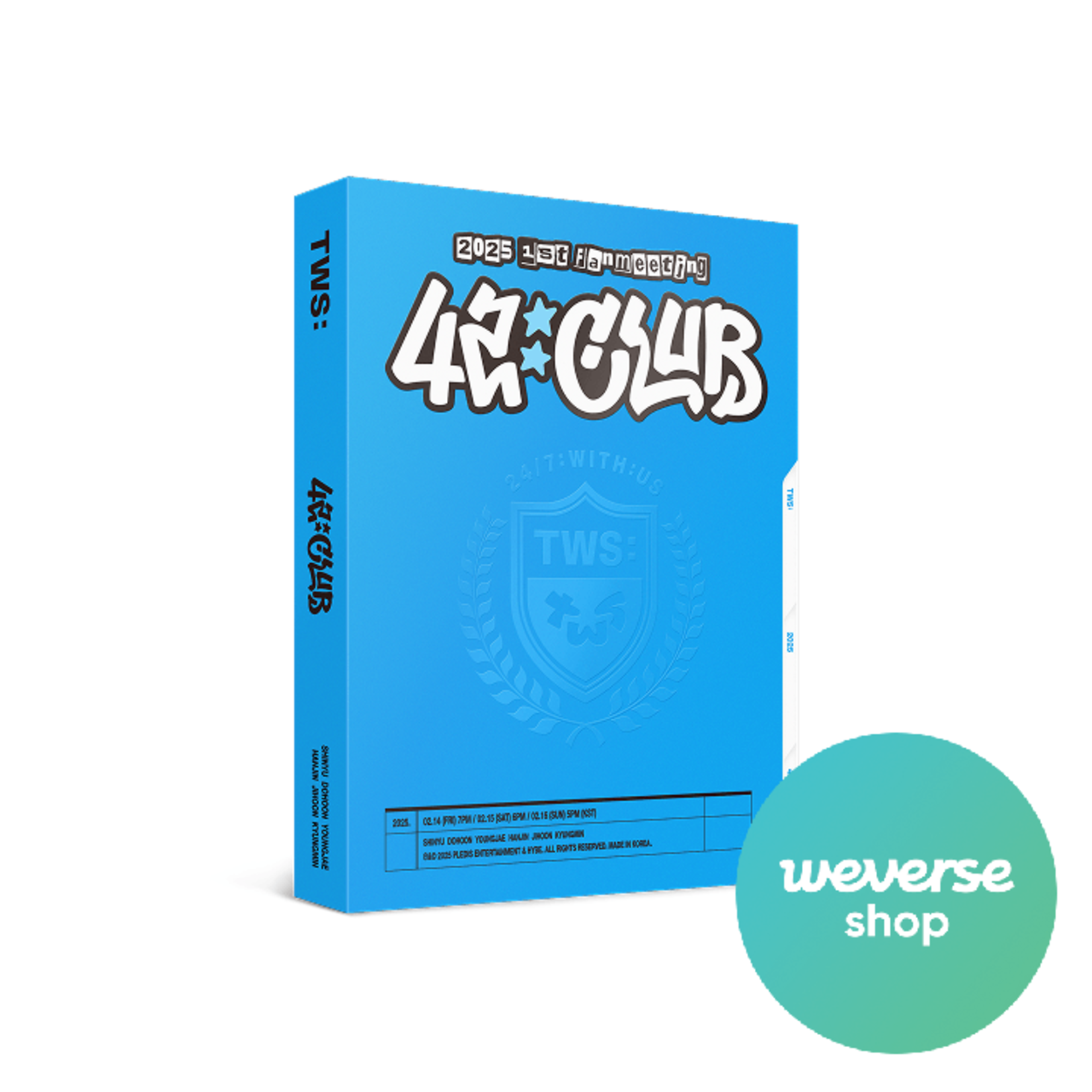 TWS TWS - 1ST FANMEETING [42:CLUB] in Seoul + Weverse Gift (WS)