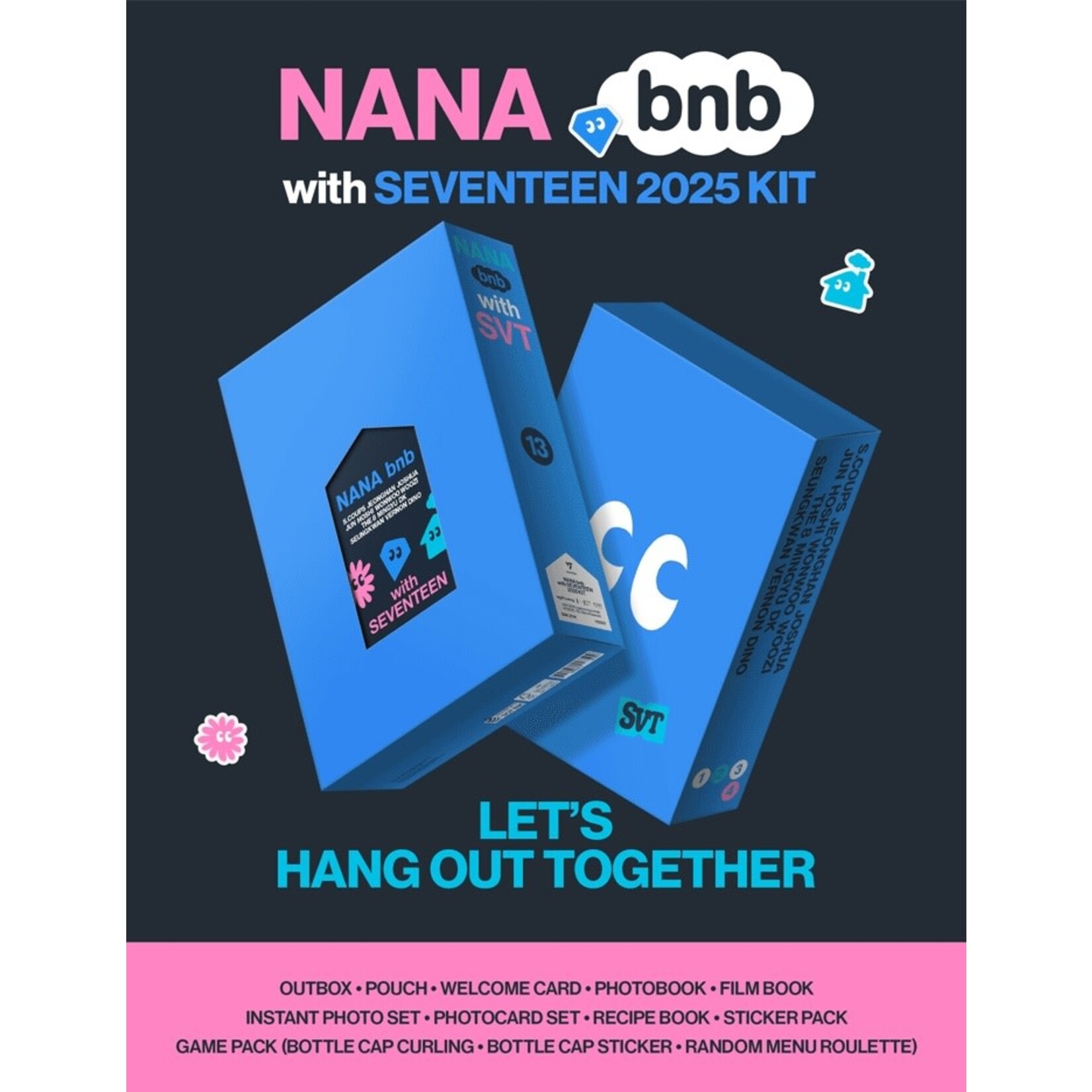 Seventeen SEVENTEEN - NANA BNB WITH SEVENTEEN 2025 KIT + Weverse Gift (WS)