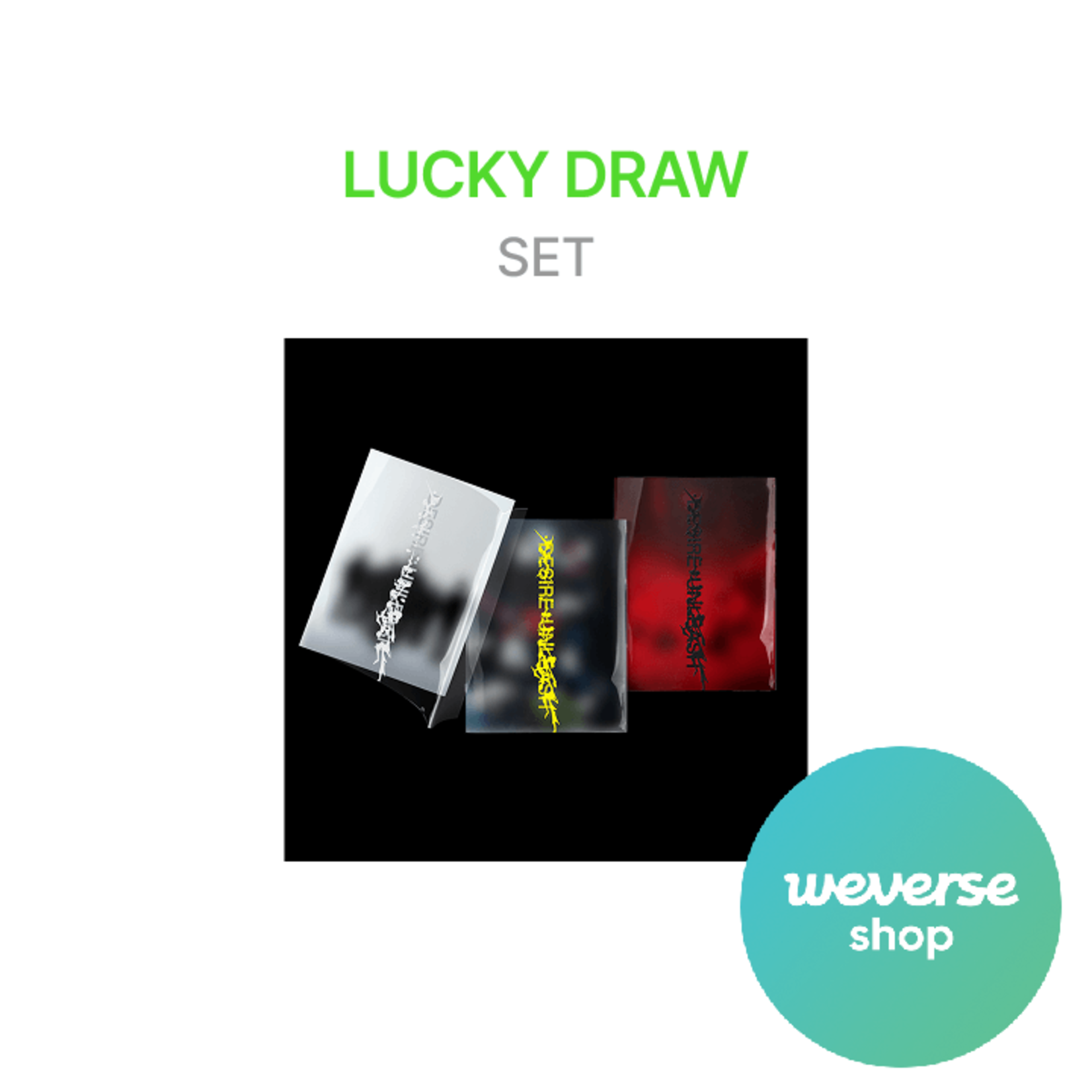 Enhypen (LUCKYDRAW) ENHYPEN - 6th Mini Album [DESIRE : UNLEASH] (Photobook ver.) + Weverse Gift (WS)