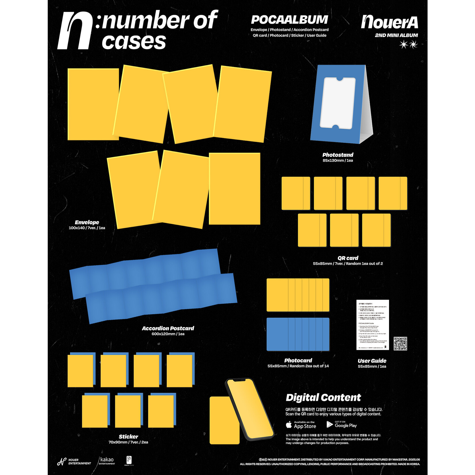NouerA NouerA - 2nd Mini Album [n: number of cases] (POCA)