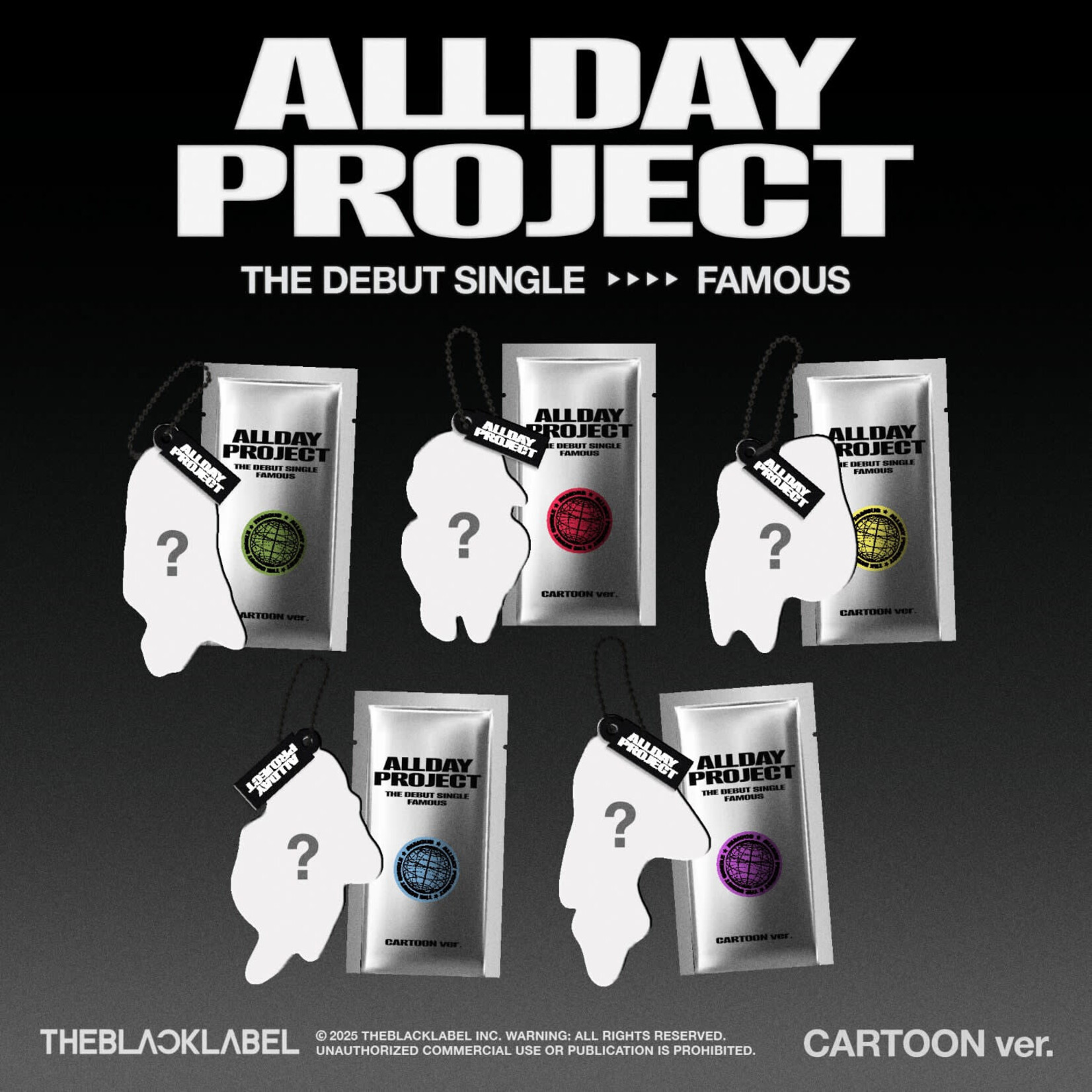 ALLDAY PROJECT ALLDAY PROJECT - The Debut Single [FAMOUS] (CARTOON ver.)