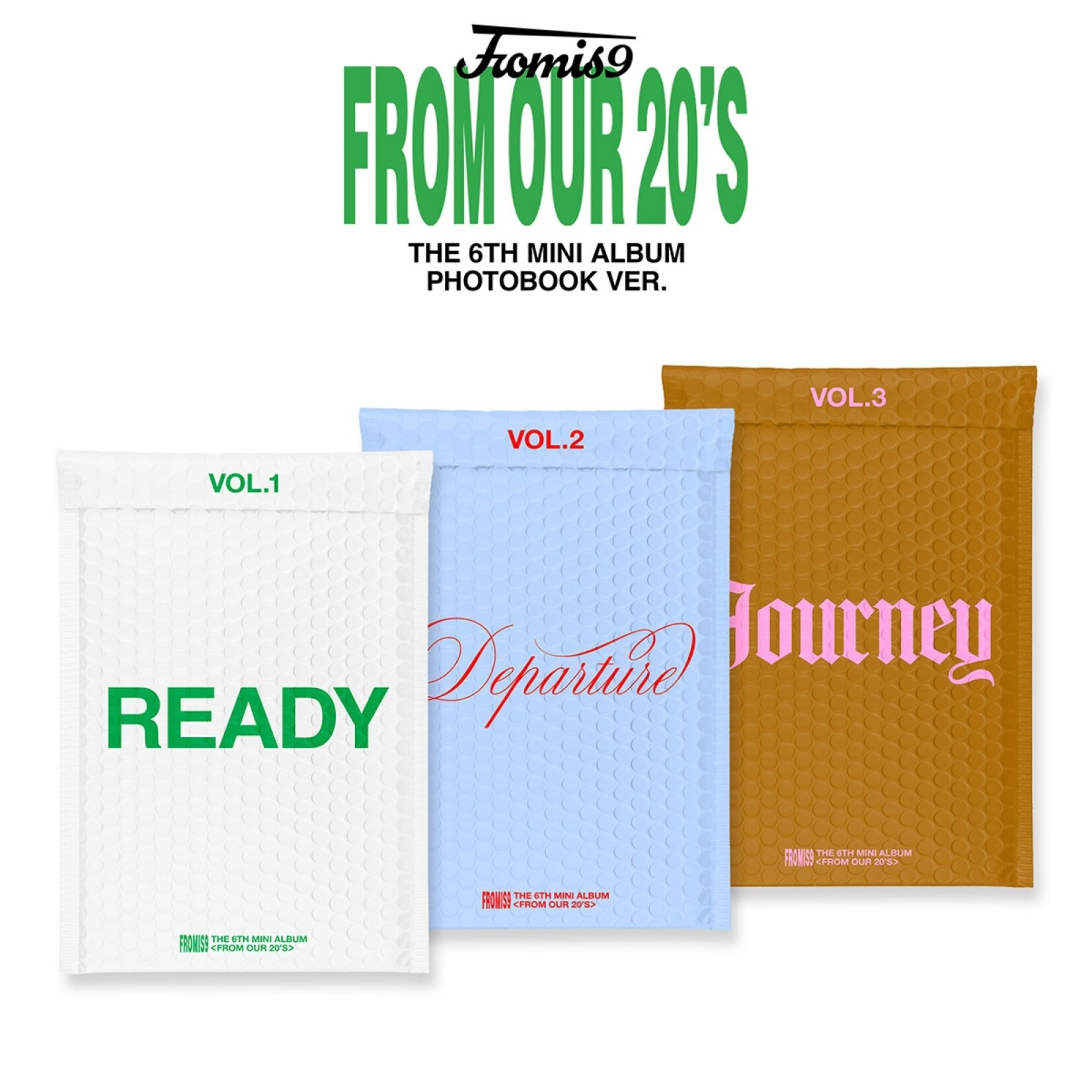 Fromis_9 FROMIS_9 - 6TH MINI ALBUM [FROM OUR 20’S] (Photobook Ver.)