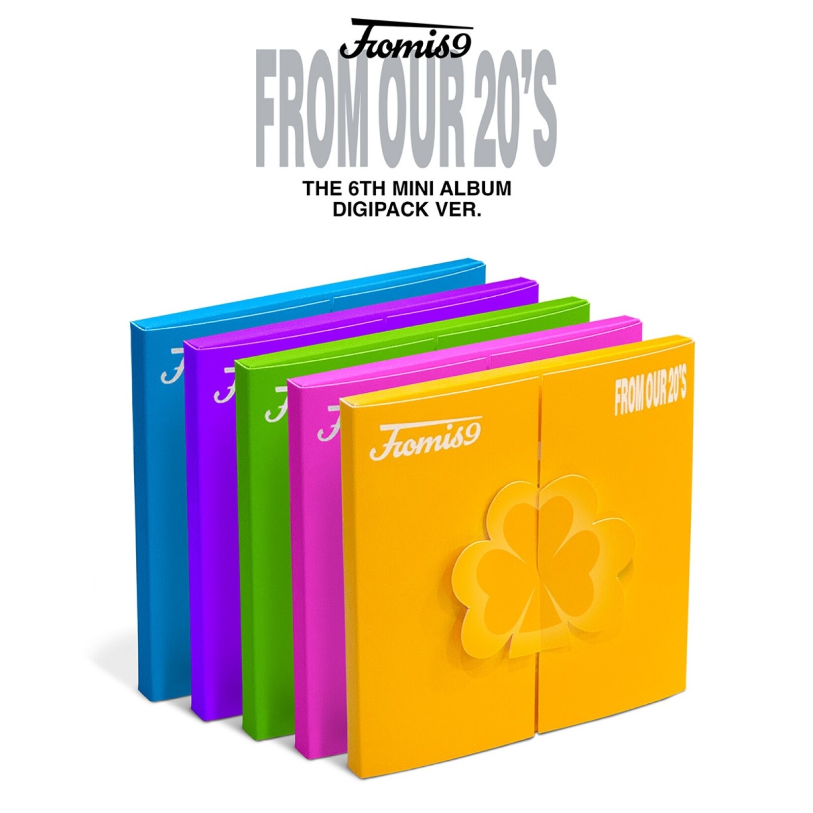 Fromis_9 FROMIS_9 - 6TH MINI ALBUM [FROM OUR 20’S] (DIGIPACK VER.)