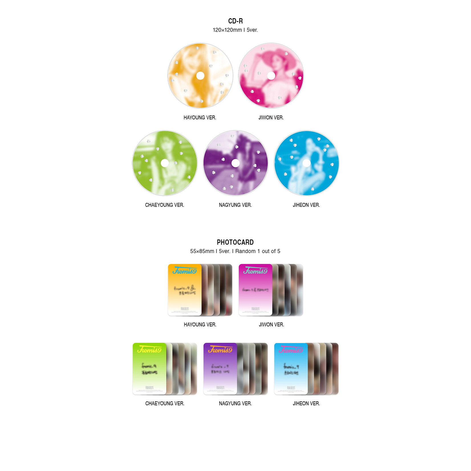 Fromis_9 FROMIS_9 - 6TH MINI ALBUM [FROM OUR 20’S] (DIGIPACK VER.)