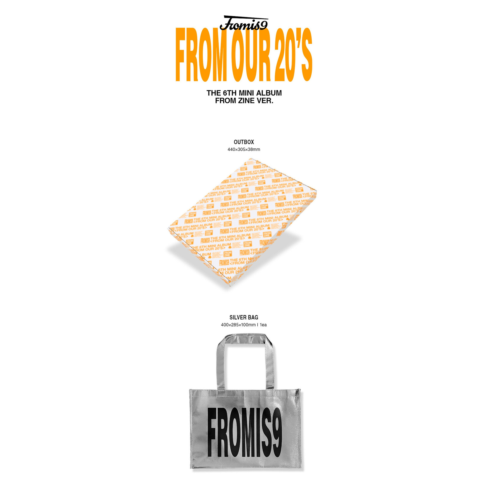 Fromis_9 FROMIS_9 - 6TH MINI ALBUM [FROM OUR 20’S] (FROM ZINE VER.)