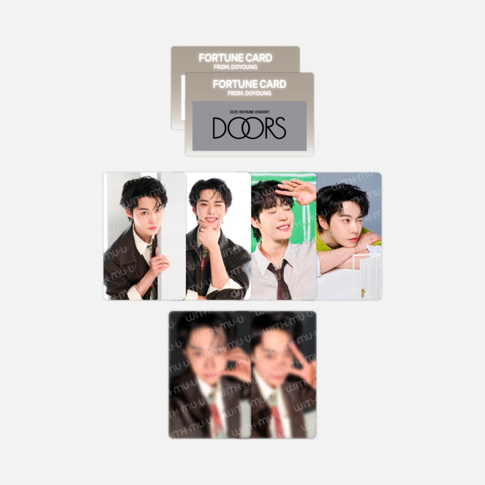NCT DOYOUNG - 2025 DOYOUNG CONCERT [Doors] MD : FORTUNE SCRATCH CARD SET