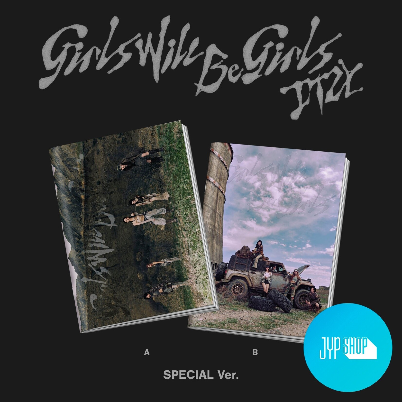 Itzy ITZY - [Girls Will Be Girls] (SPECIAL EDITION) + Random Photocard (FANS SHOP)