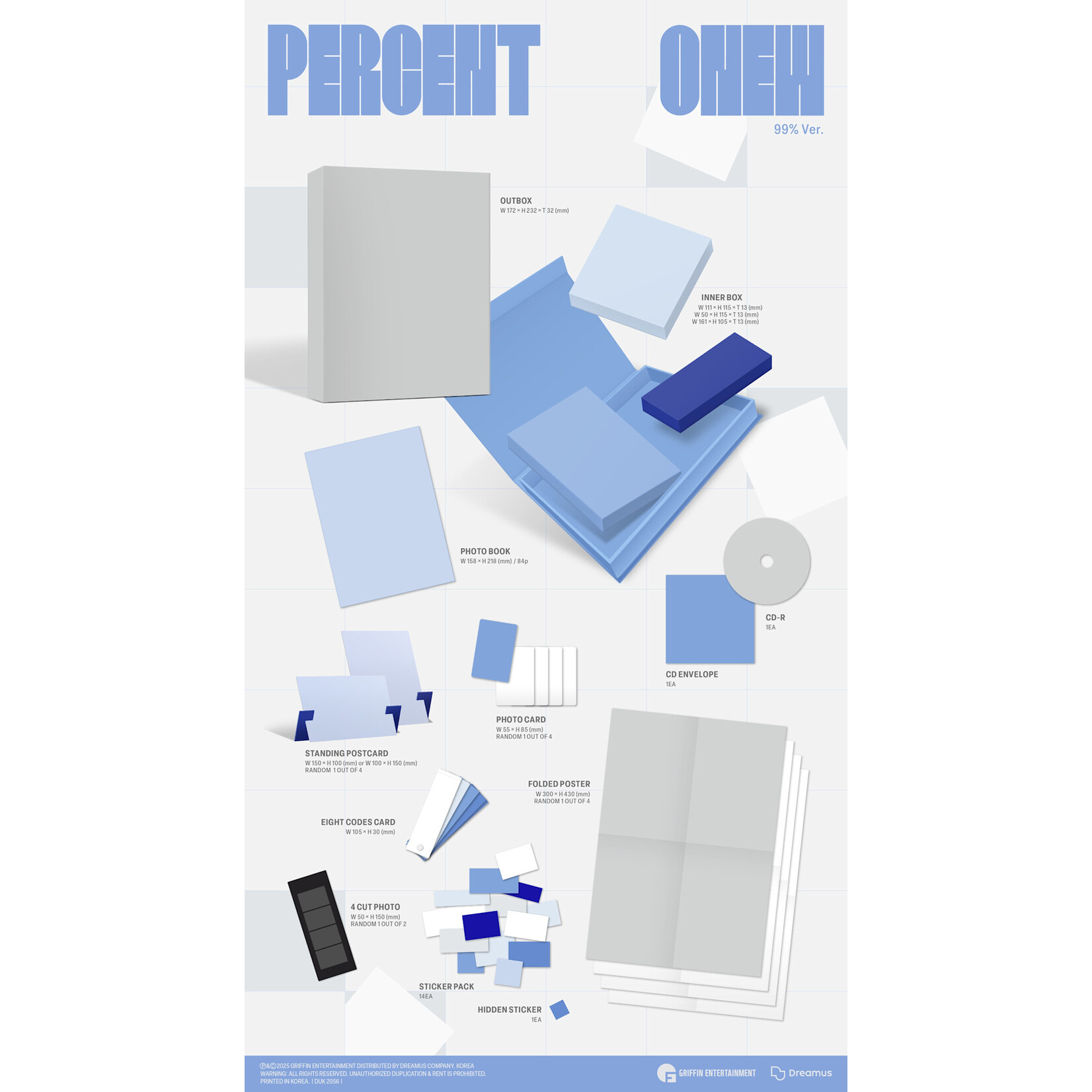 Shinee ONEW - 2TH ALBUM [PERCENT] (Photobook Ver.)