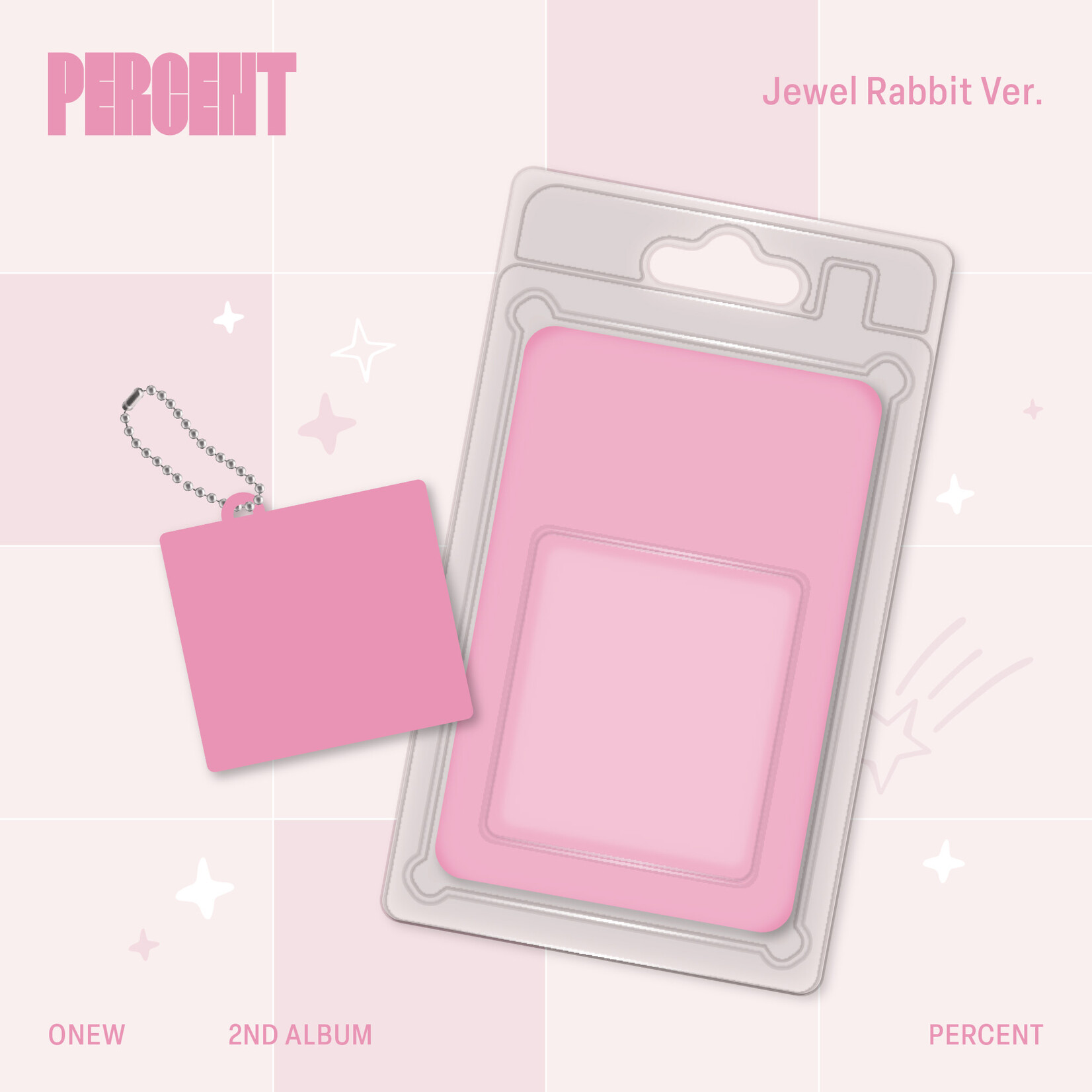 Shinee ONEW - 2TH ALBUM [PERCENT] (Jewel Rabbit Ver.)