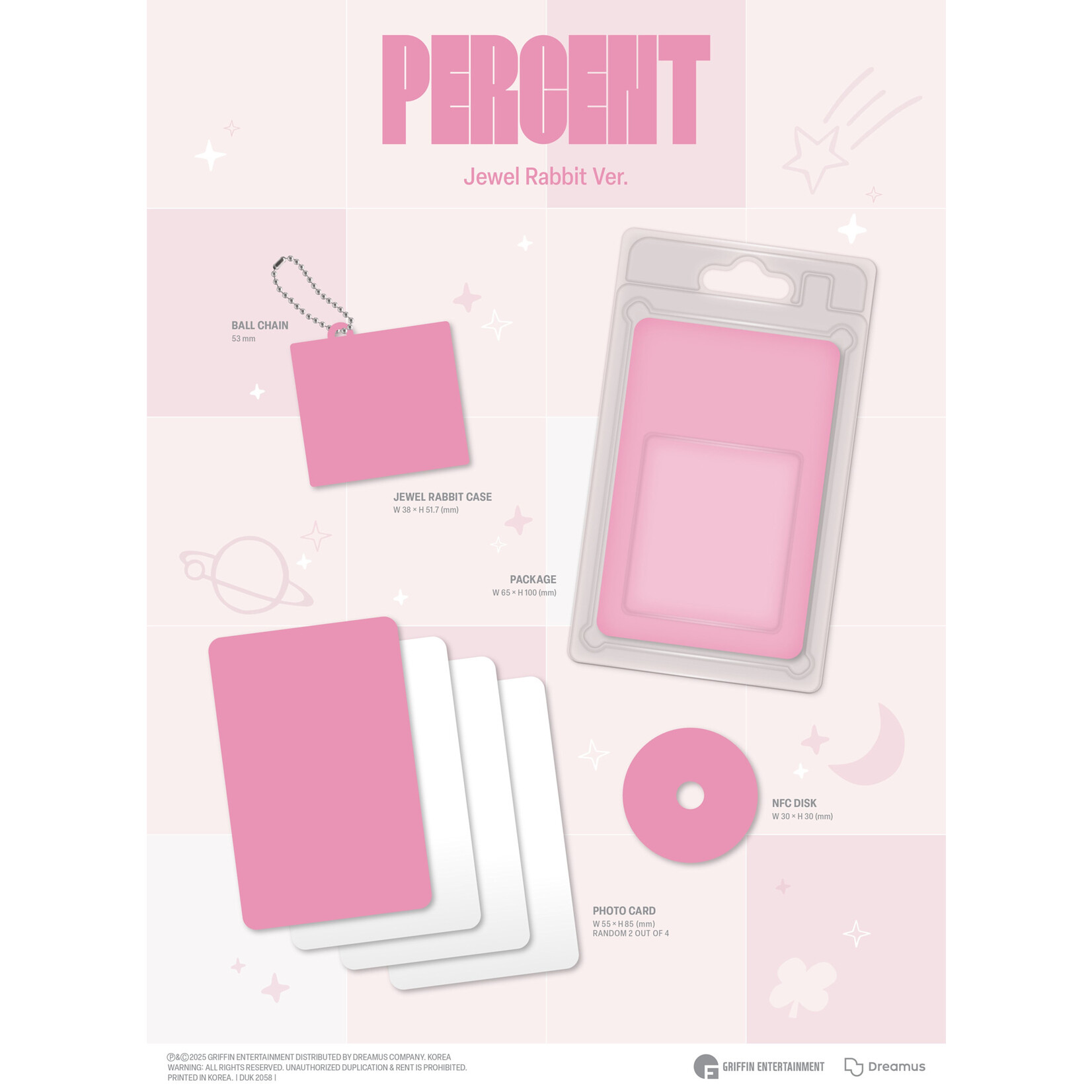 Shinee ONEW - 2TH ALBUM [PERCENT] (Jewel Rabbit Ver.)