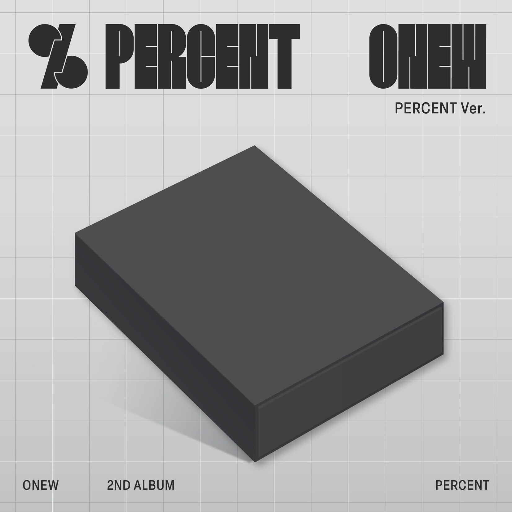 Shinee ONEW - 2TH ALBUM [PERCENT] (PERCENT Ver.)