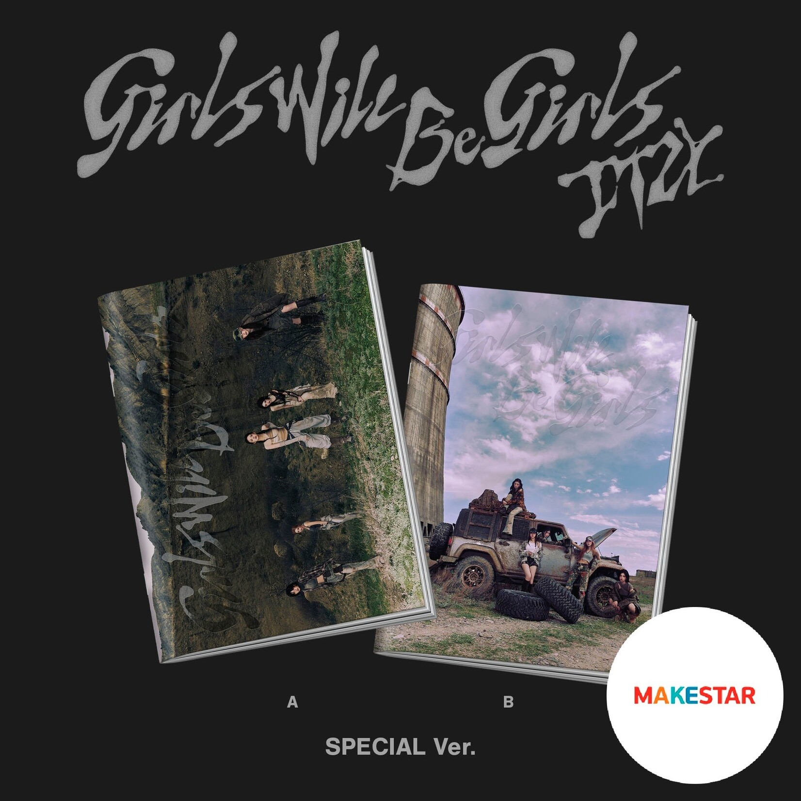 Itzy ITZY - [Girls Will Be Girls] (SPECIAL EDITION) + Random Photocard (MAKESTAR)