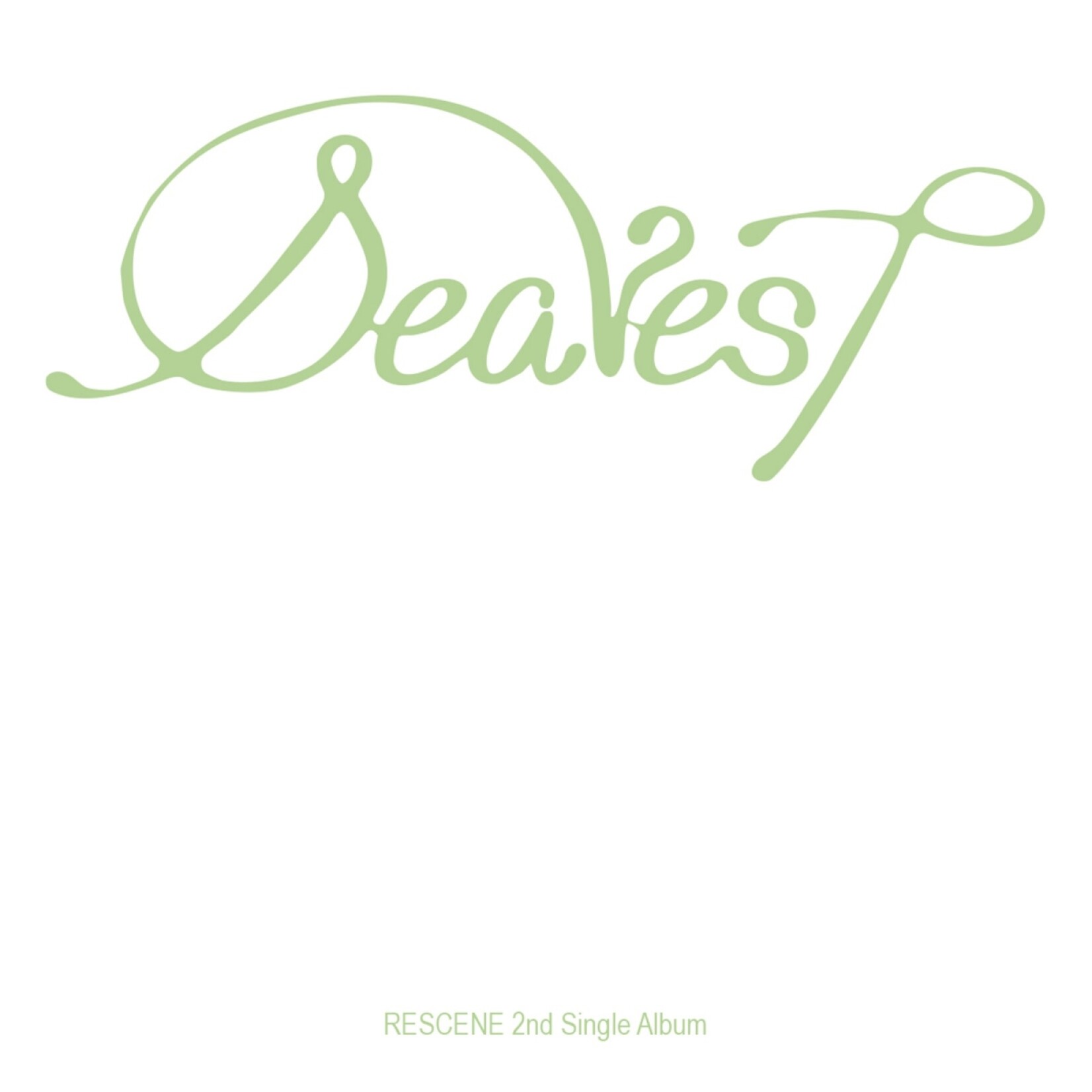 RESCENE RESCENE - 2nd Single [Dearest] (QR VER.)