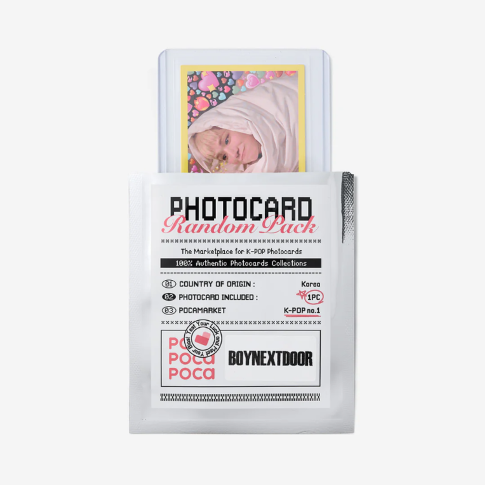 TXT POCA MARKET Photo Card Random Pack (Boy Group)