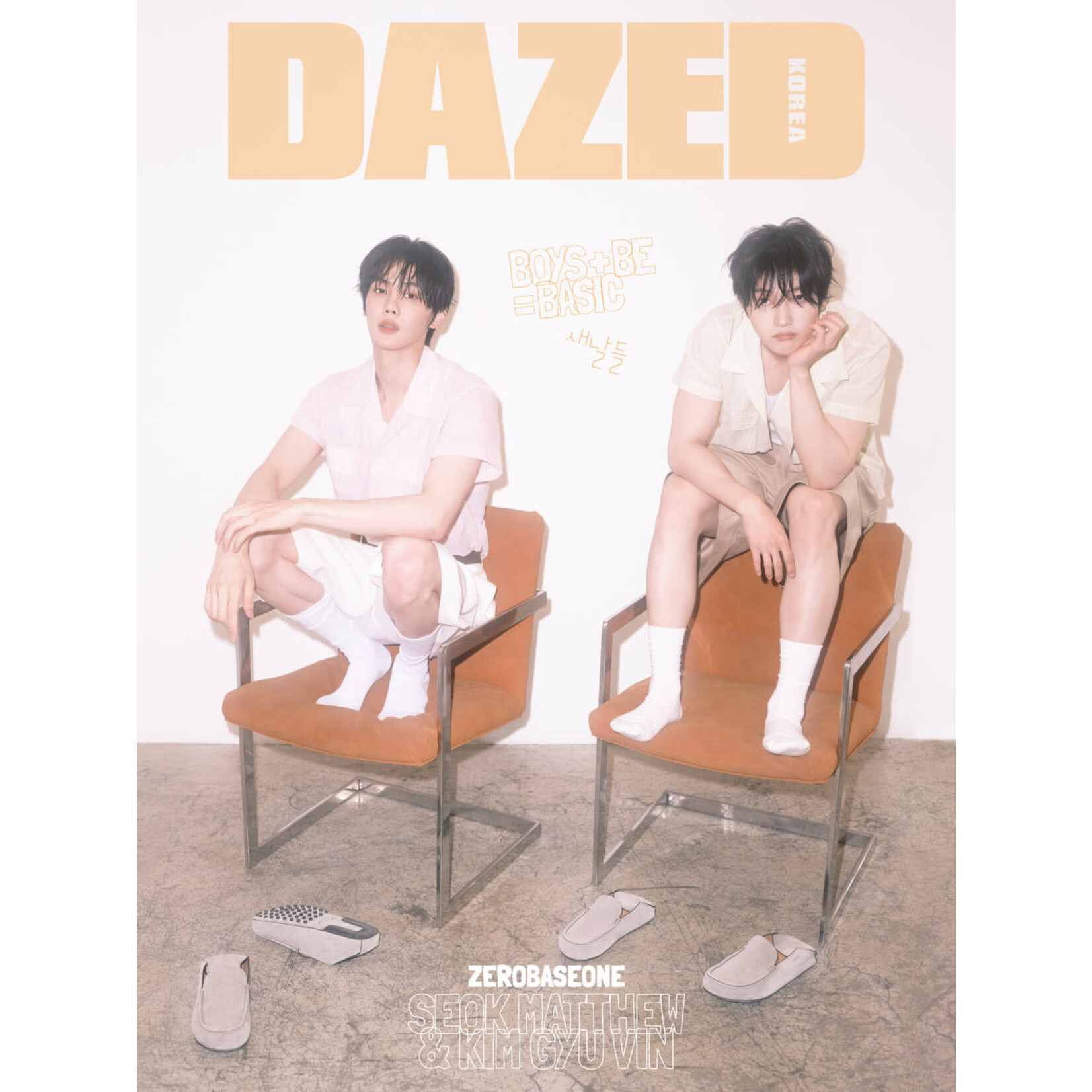 ZeroBaseOne SEOK MATTHEW & KIM GYUVIN (ZEROBASEONE) - JULY 2025 [DAZED]
