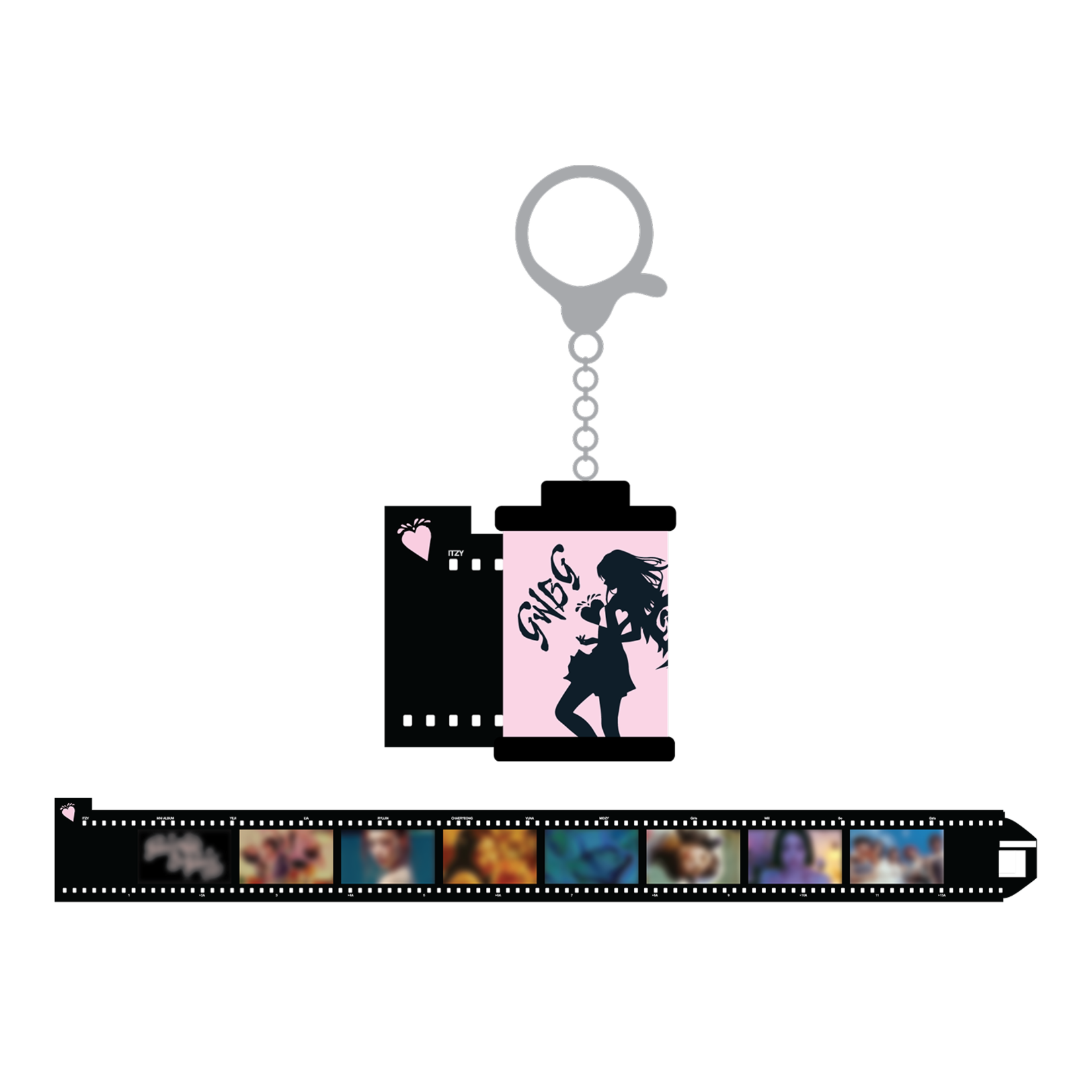 Itzy ITZY - [Girls Will Be Girls] FILM KEYRING