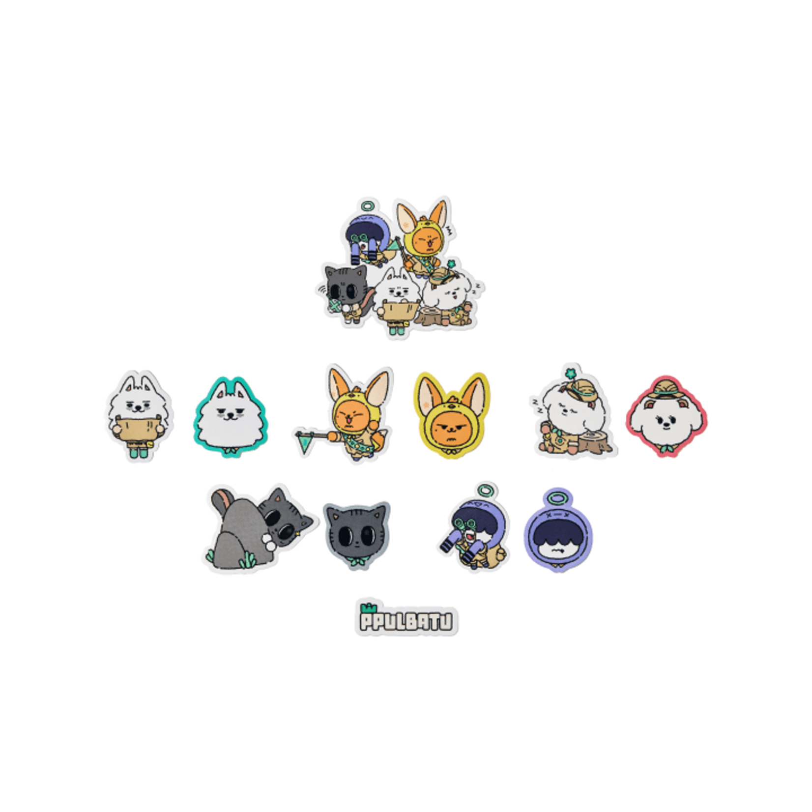 TXT TOMORROW X TOGETHER - PPULBATU  : Big Sticker Set