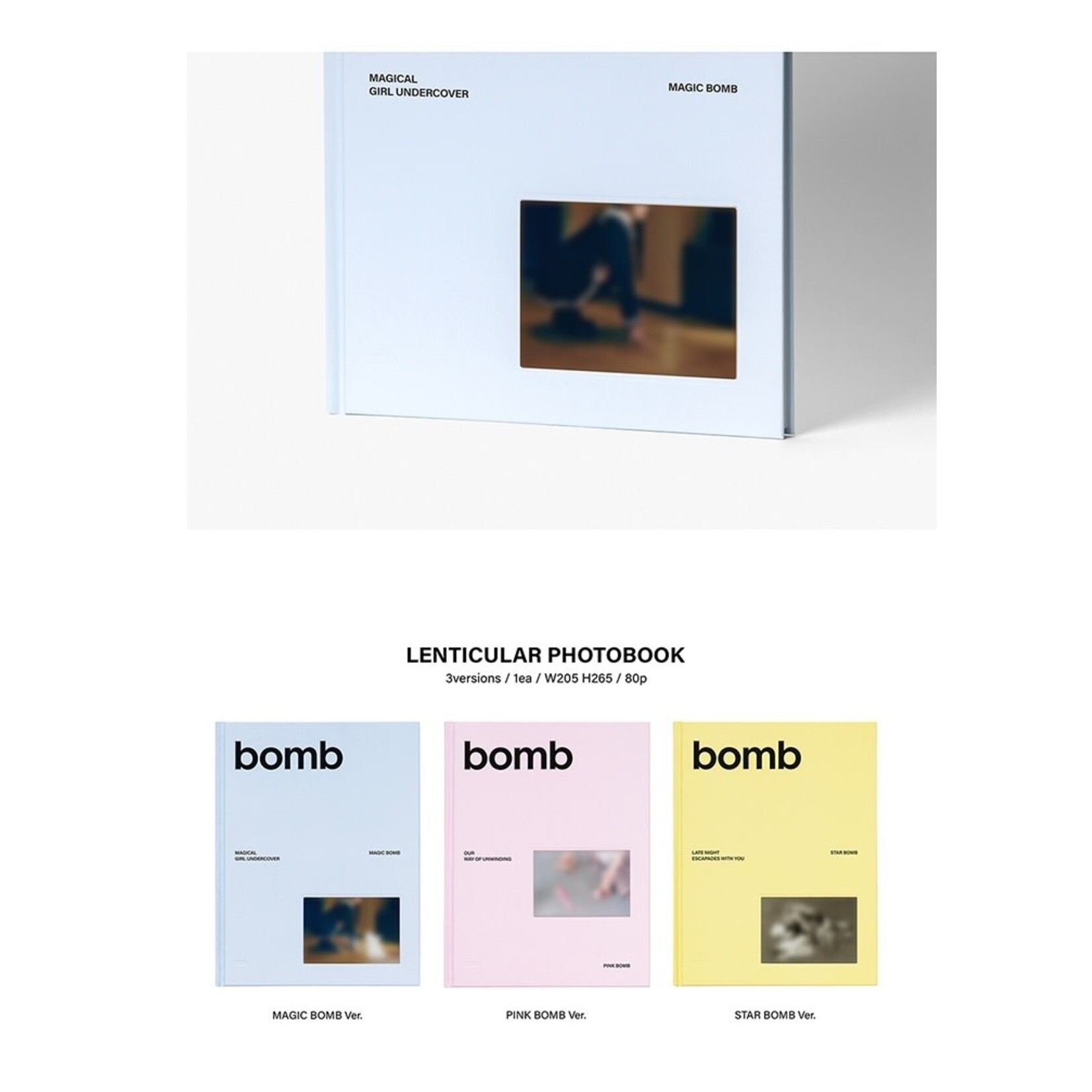 ILLIT (LUCKYDRAW) ILLIT - 3rd Mini Album [bomb] + Random Photocard (KTOWN4U)