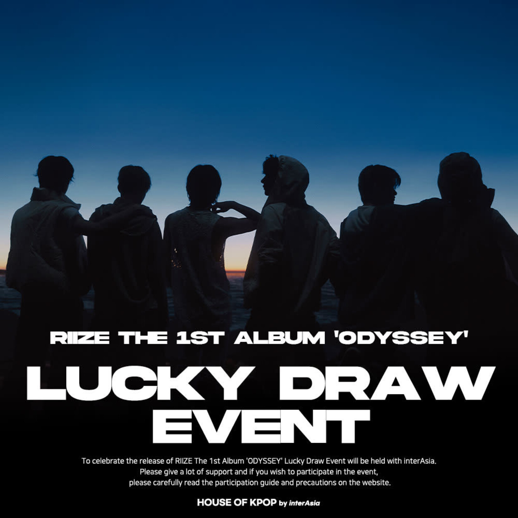 Riize [LUCKY DRAW] RIIZE - 1st Album [ODYSSEY] (PHOTOBOOK Ver.) + interAsia Exclusive Photocard