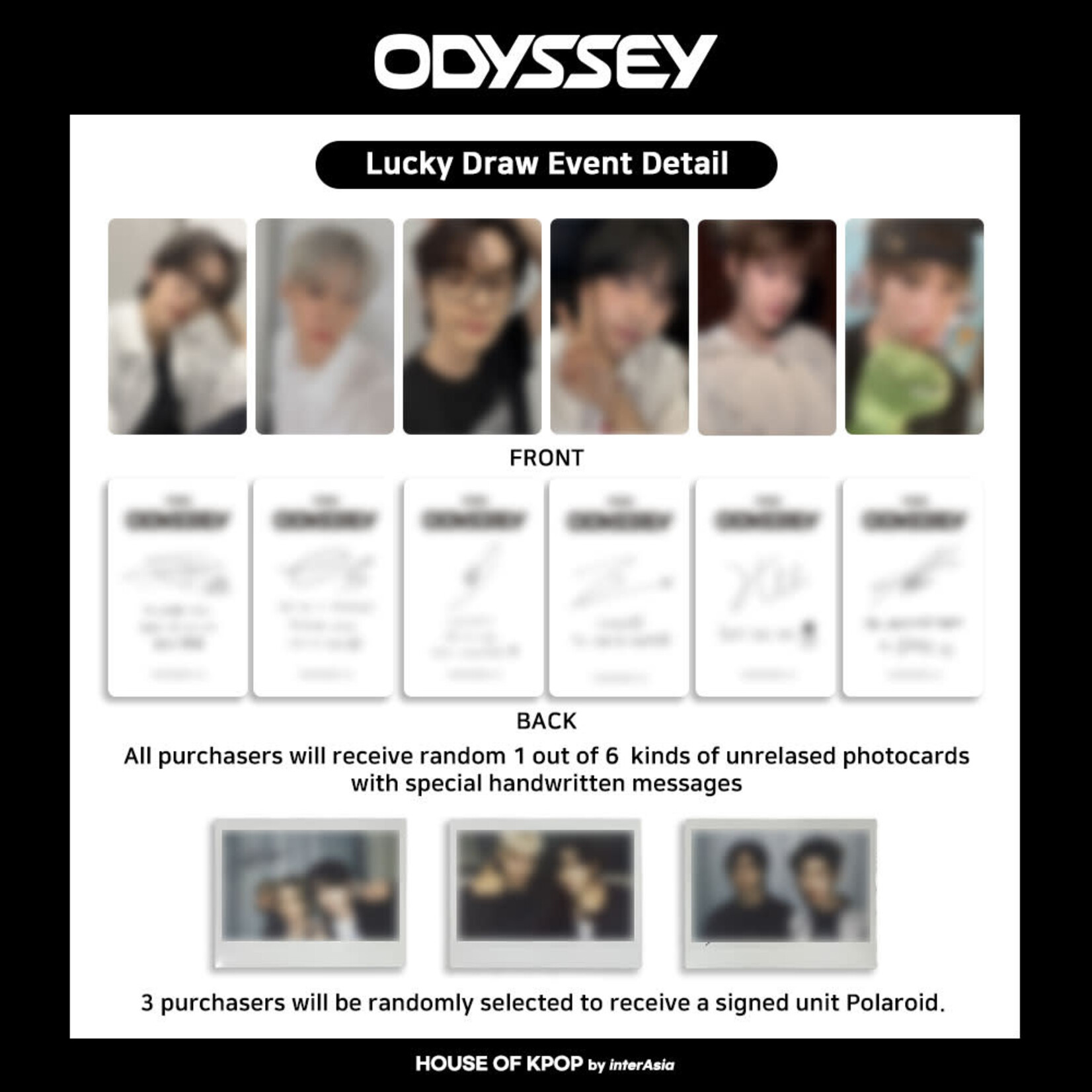 Riize [LUCKY DRAW] RIIZE - 1st Album [ODYSSEY] (PHOTOBOOK Ver.) + interAsia Exclusive Photocard