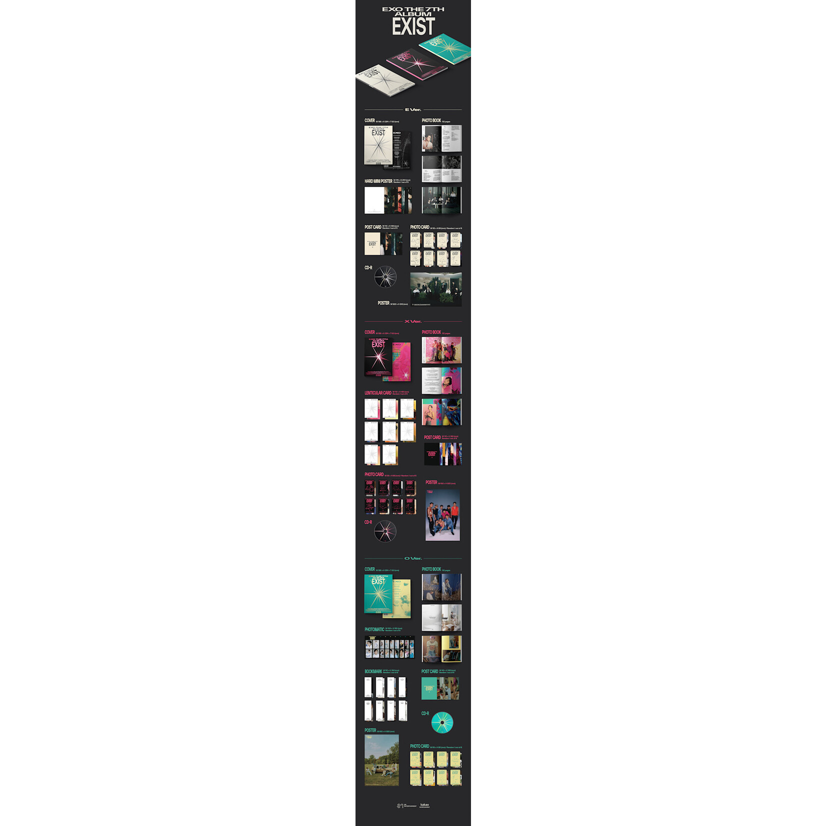 EXO EXO - VOL.7 [EXIST] (Photo Book Ver.)