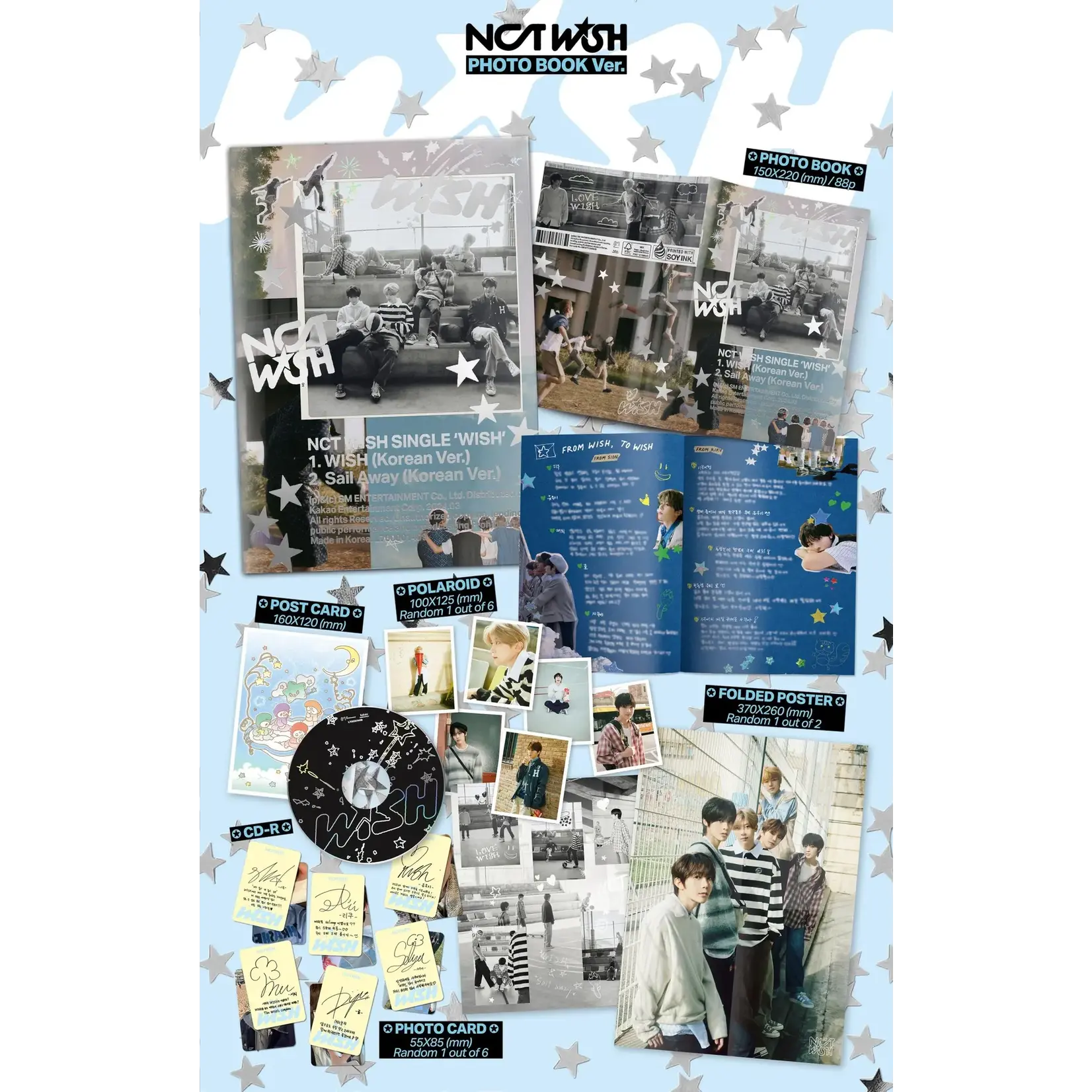 NCT NCT WISH - 1st Single [WISH] (Photobook Ver.)