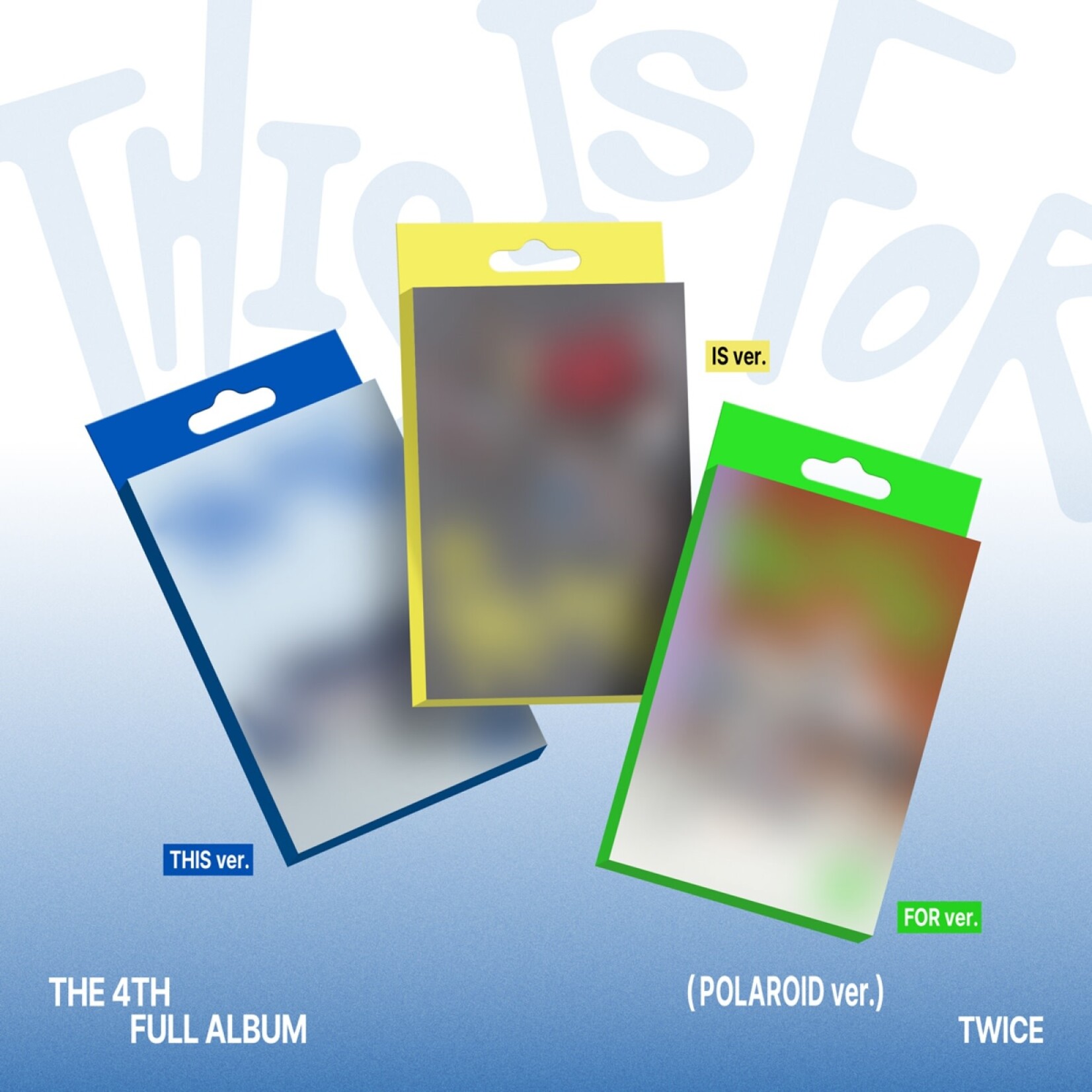 Twice TWICE - 4th Album [THIS IS FOR] (POLAROID ver.)