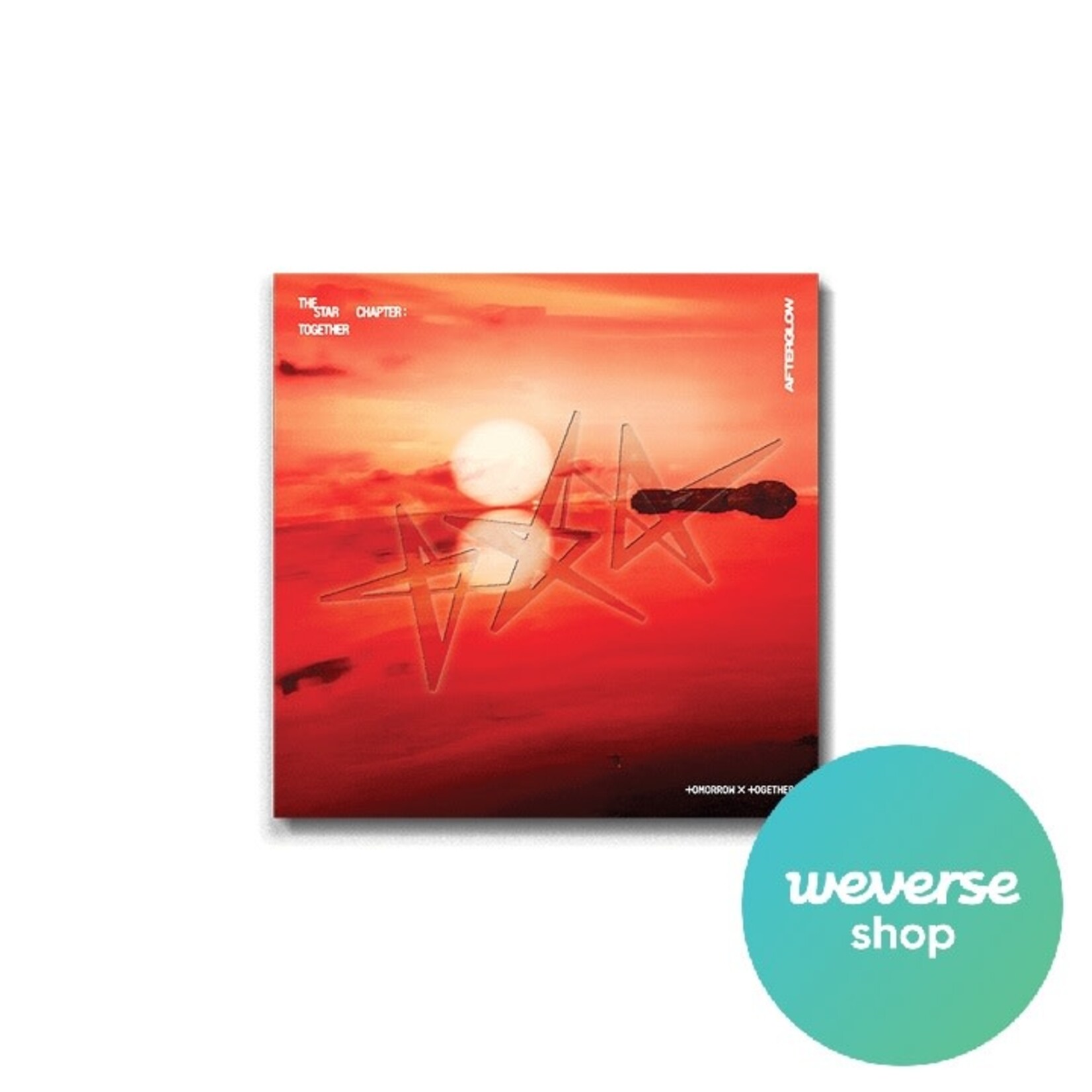 TXT TOMORROW X TOGETHER (TXT) - THE STAR CHAPTER: TOGETHER (Afterglow Ver.) + Weverse Gift (WS)