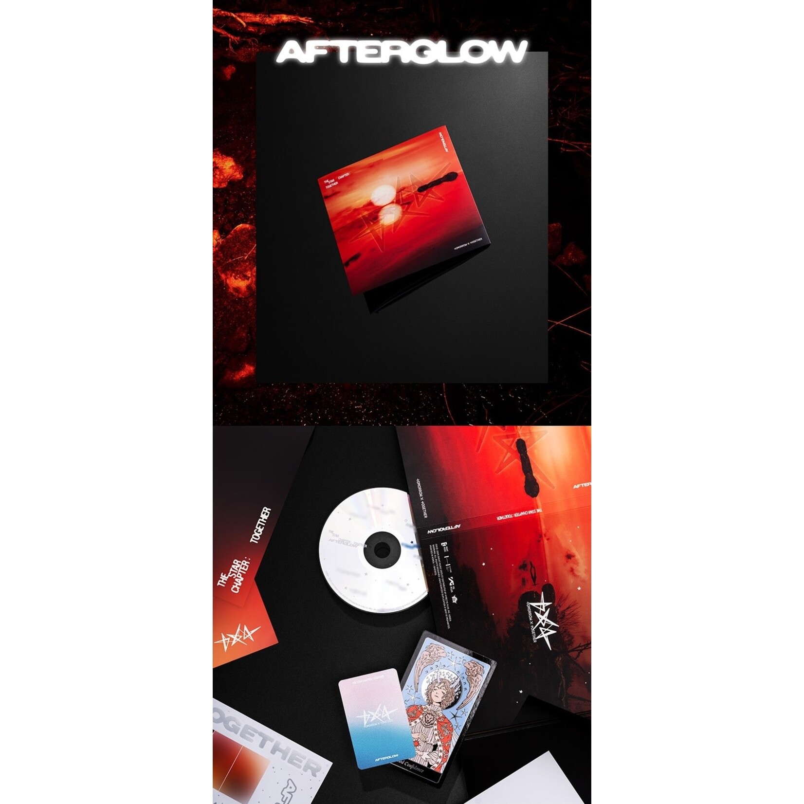 TXT TOMORROW X TOGETHER (TXT) - THE STAR CHAPTER: TOGETHER (Afterglow Ver.) + Weverse Gift (WS)