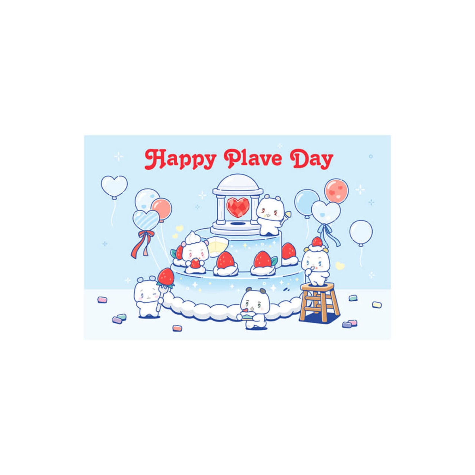 PLAVE PLAVE - MMMM HPD POSTCARD