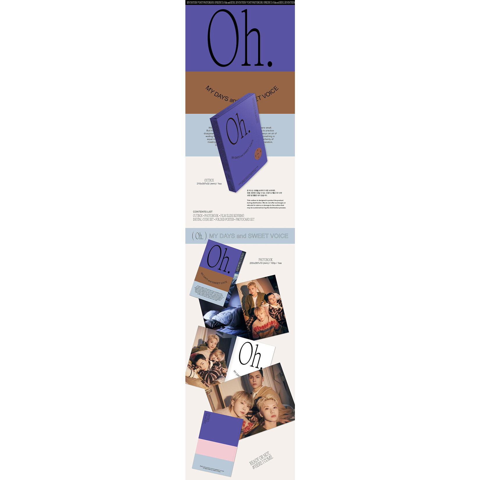 Seventeen SEVENTEEN - UNIT PHOTOBOOK ‘EPISODE D’