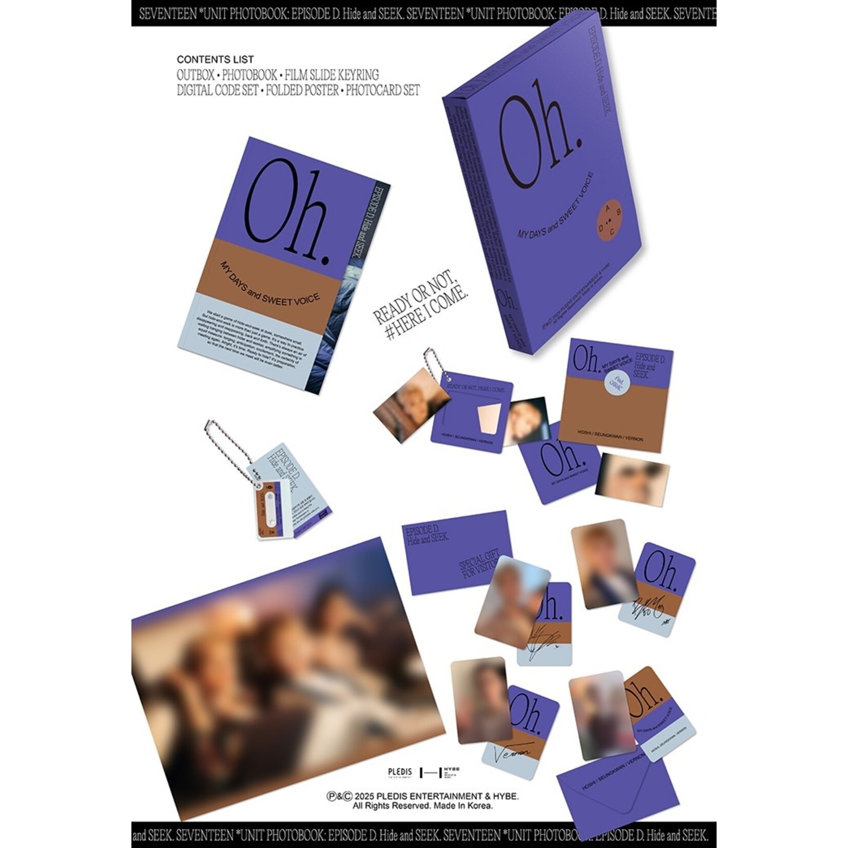 Seventeen SEVENTEEN - UNIT PHOTOBOOK ‘EPISODE D' + Weverse Gift (WS)