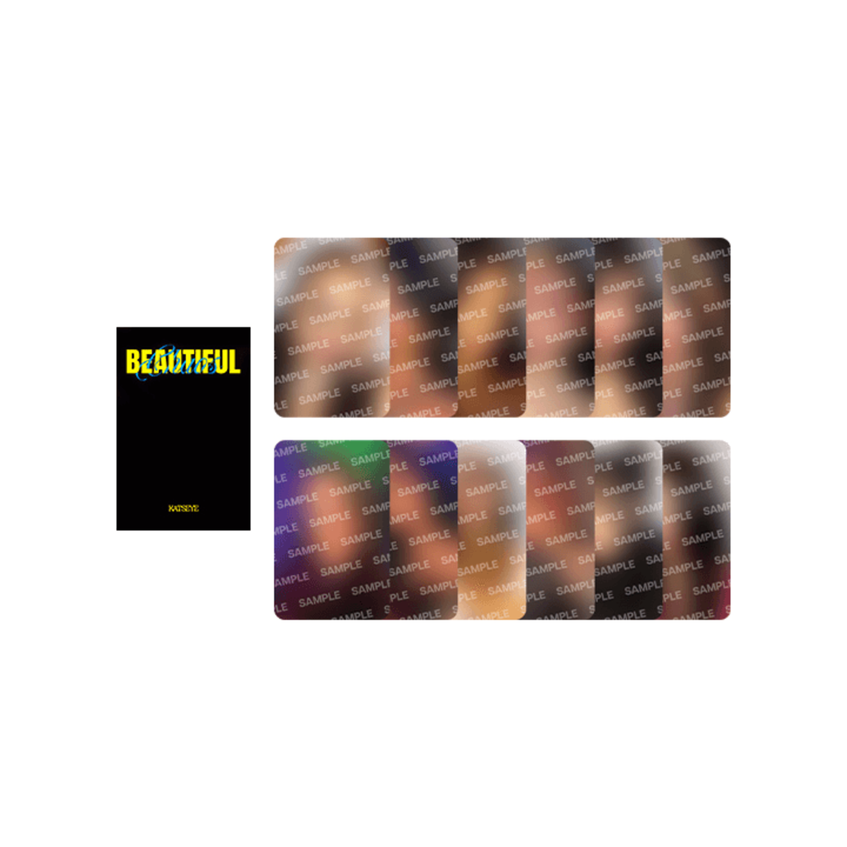 Katseye KATSEYE - RANDOM TRADING CARD VER B