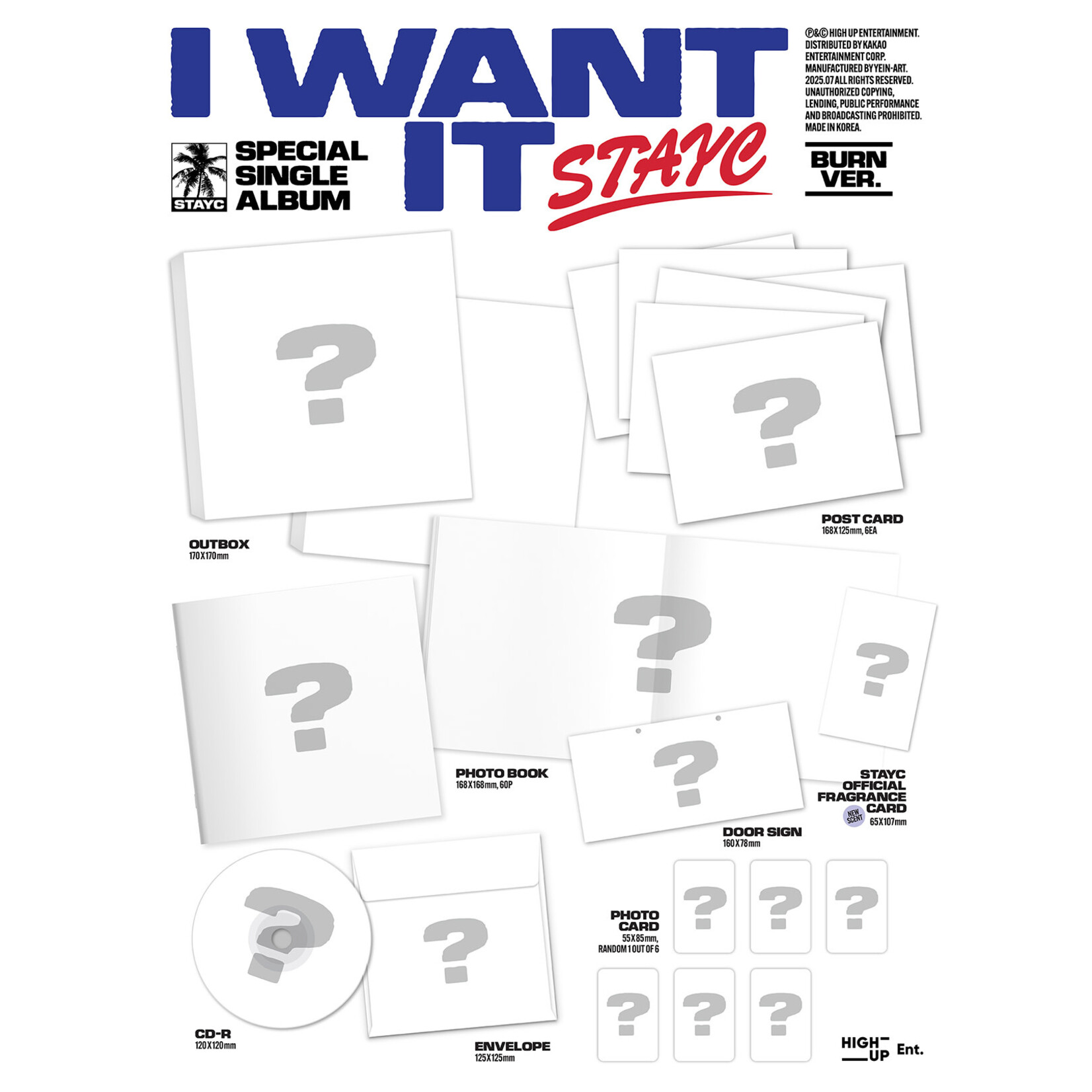 StayC STAYC - SEPCIAL SINGLE [I WANT IT] (Photobook ver.)